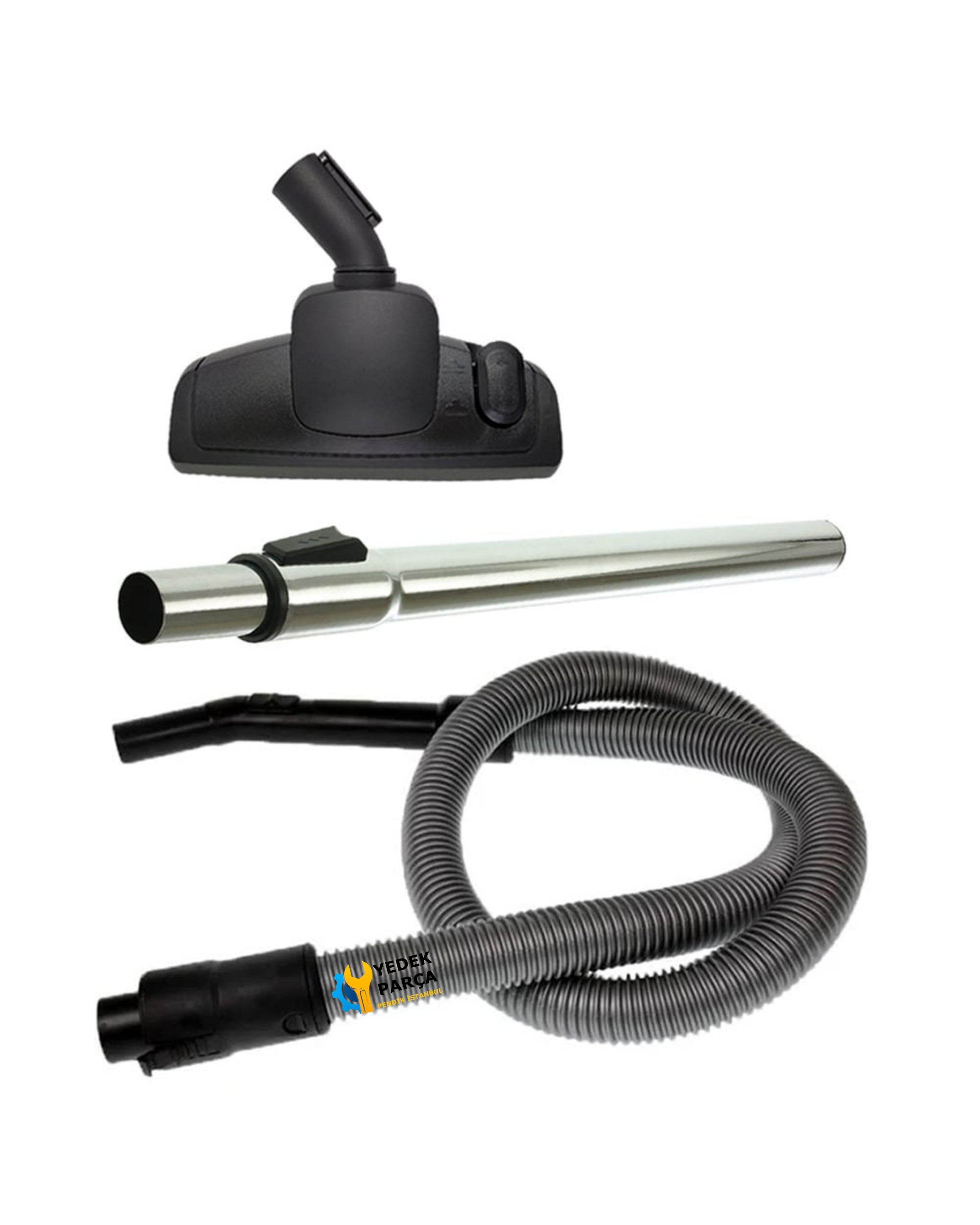 Kenwood Uyumlu VC 2400 Elektrikli Süpürge Hortumu Emici Yer Başlığı Teleskopik Boru