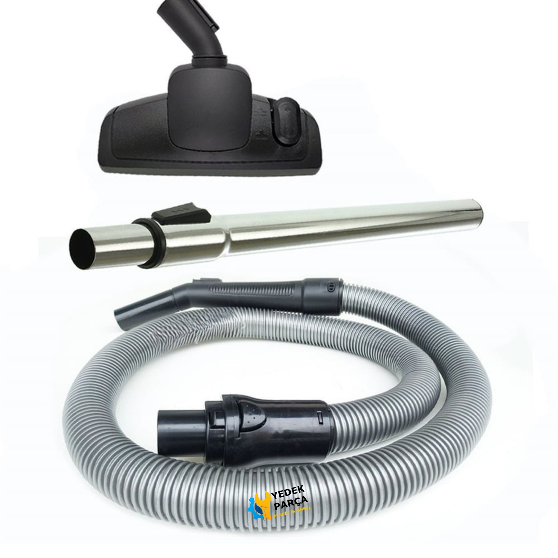 Beko Uyumlu BKS 5223 P Elektrikli Süpürge Hortumu Emici Başlığı Teleskopik Boru