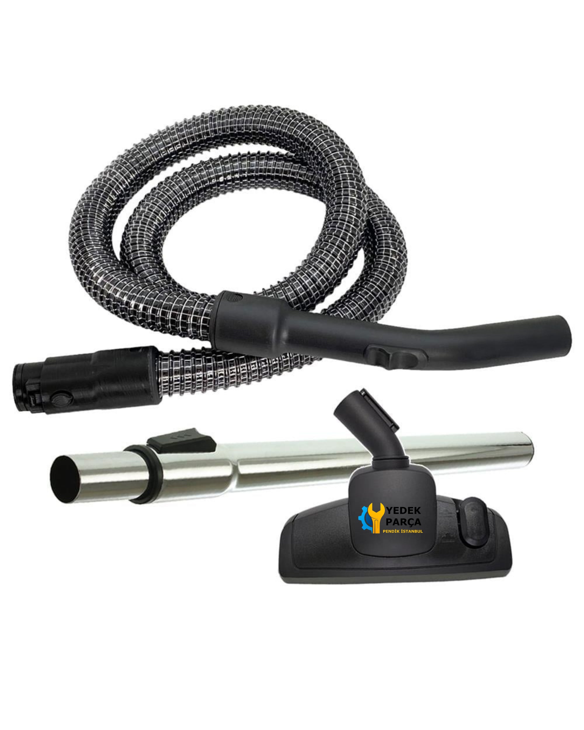 King Uyumlu K 259 Diamond Cyclonic Süpürge Çelik Telli Hortumu Seti