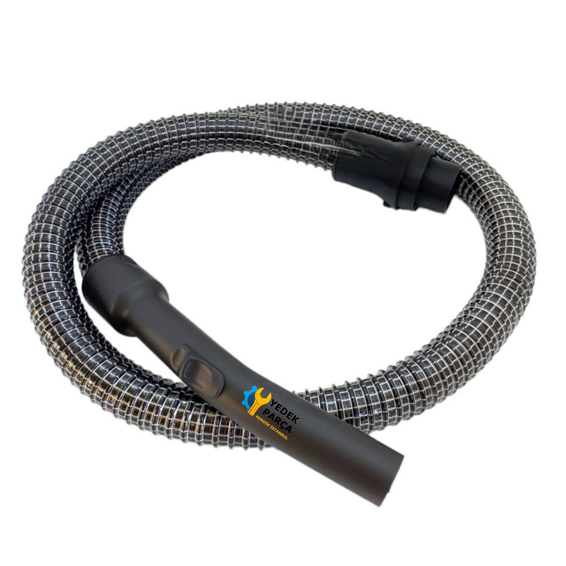 Bosch Uyumlu BSG 81266 Ergomaxx'x Süpürge Çelik Telli Hortumu Başlığı Borusu