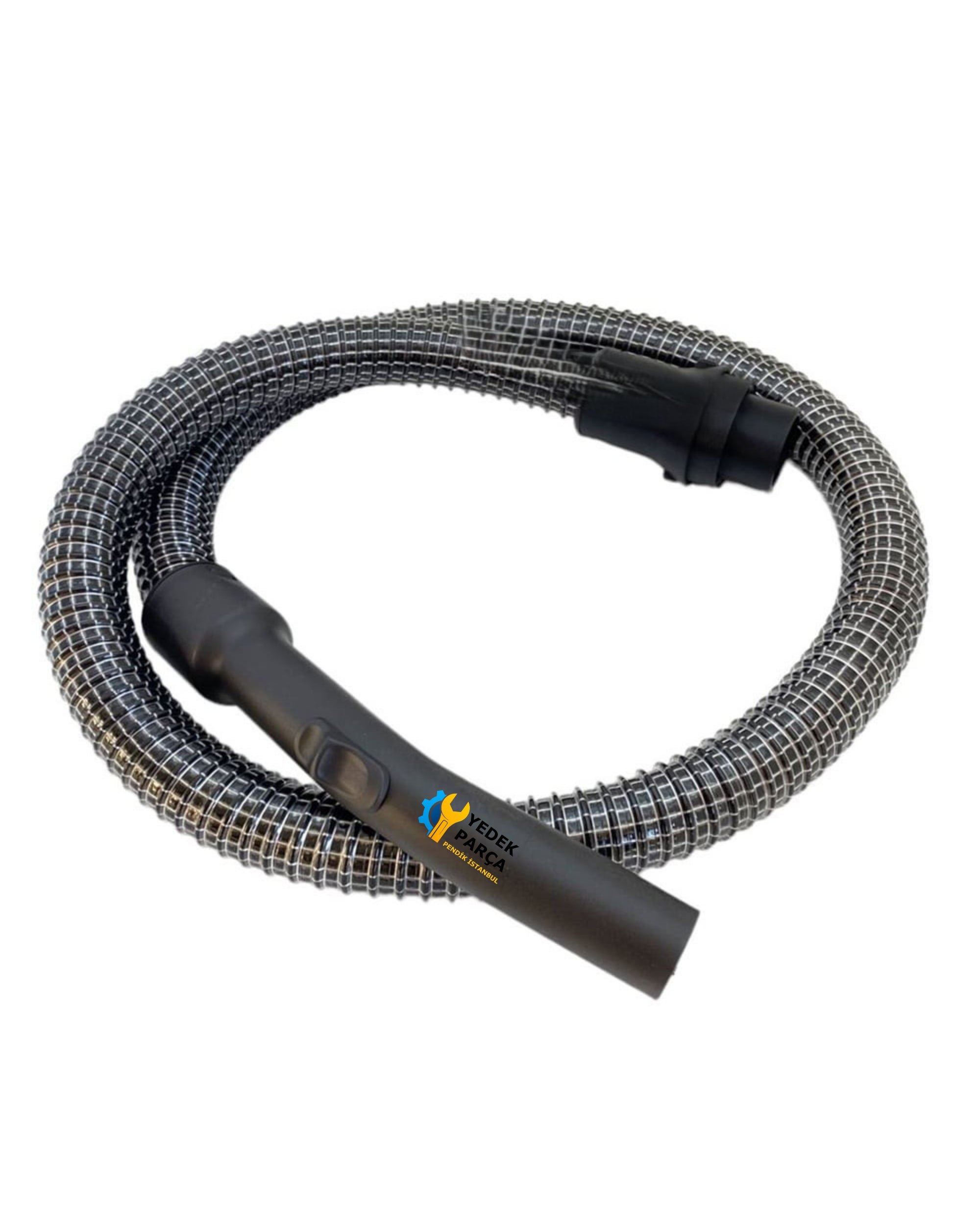 Bosch Uyumlu BSG 82212 Süpürge Çelik Telli Hortumu Başlığı Borusu