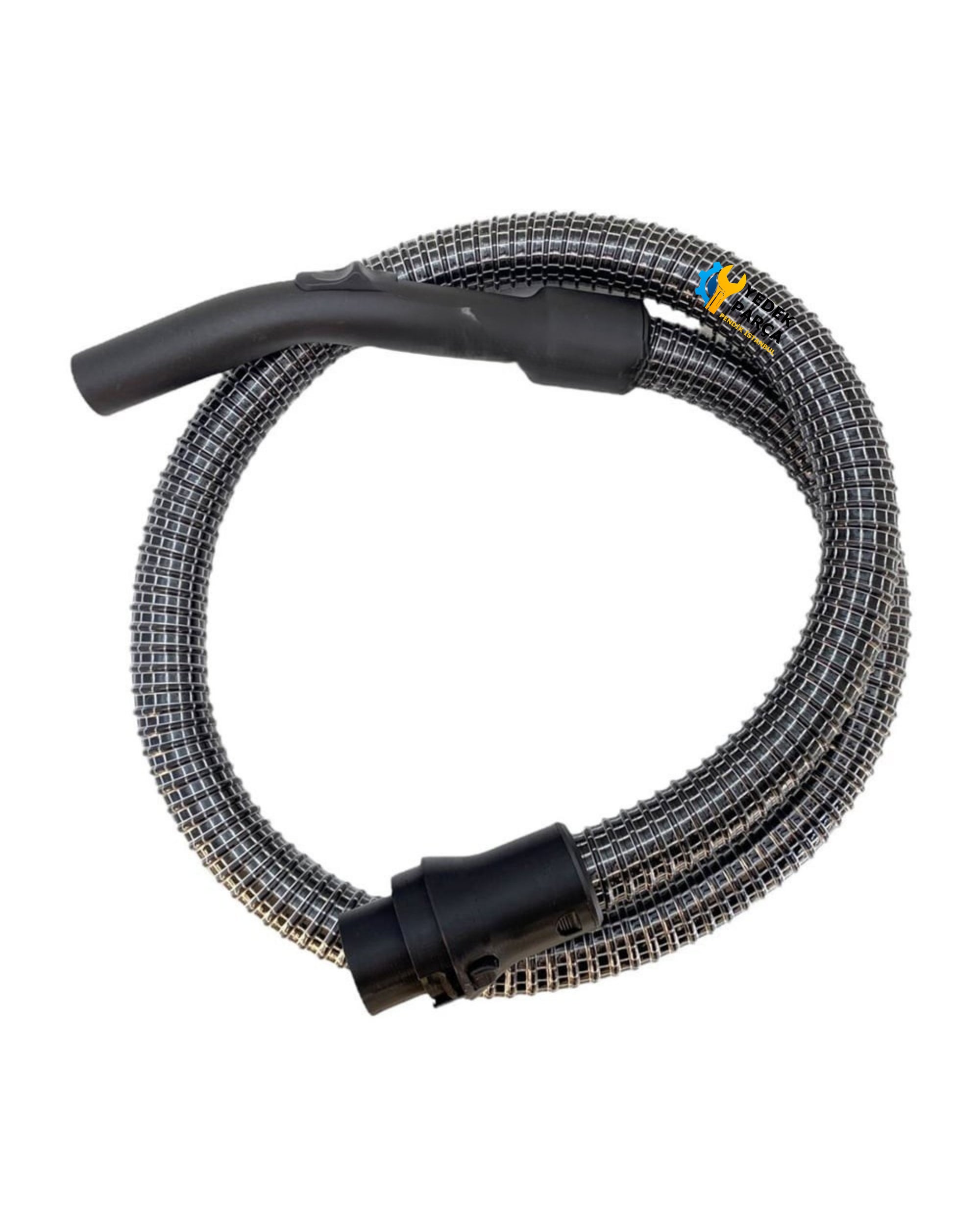 Bosch Uyumlu BSG 82010 Ergomaxx'x Süpürge Çelik Telli Hortumu Başlığı Borusu