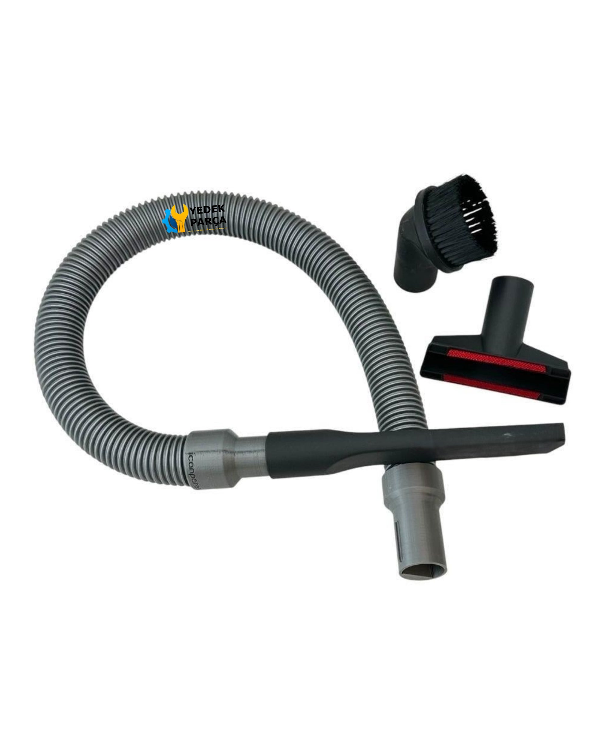 Dyson Uyumlu V7 Motorhead, V8 Absolute, V11 Animal ve V15 Detect Uyumlu Süpürge Hortumu 4 Parça Temizlik Kiti