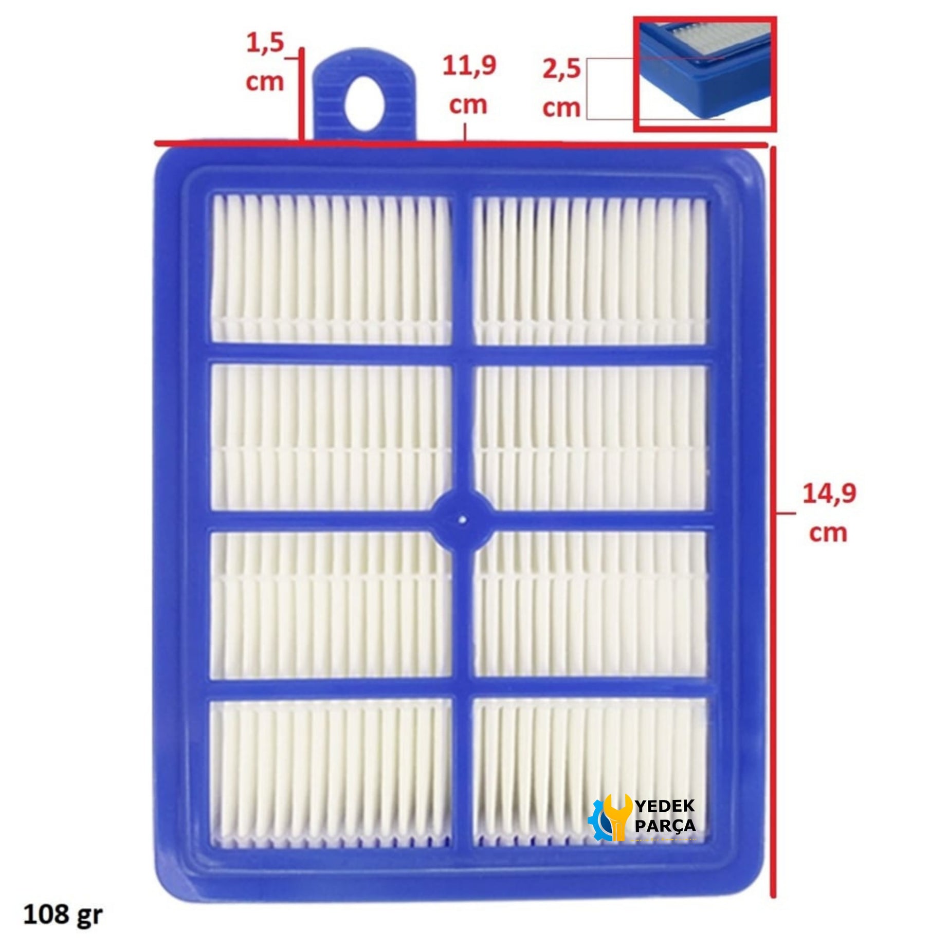Philips Uyumlu FC 9214 Marathon Hortumu TriActive Başlık Boru Filtre Set