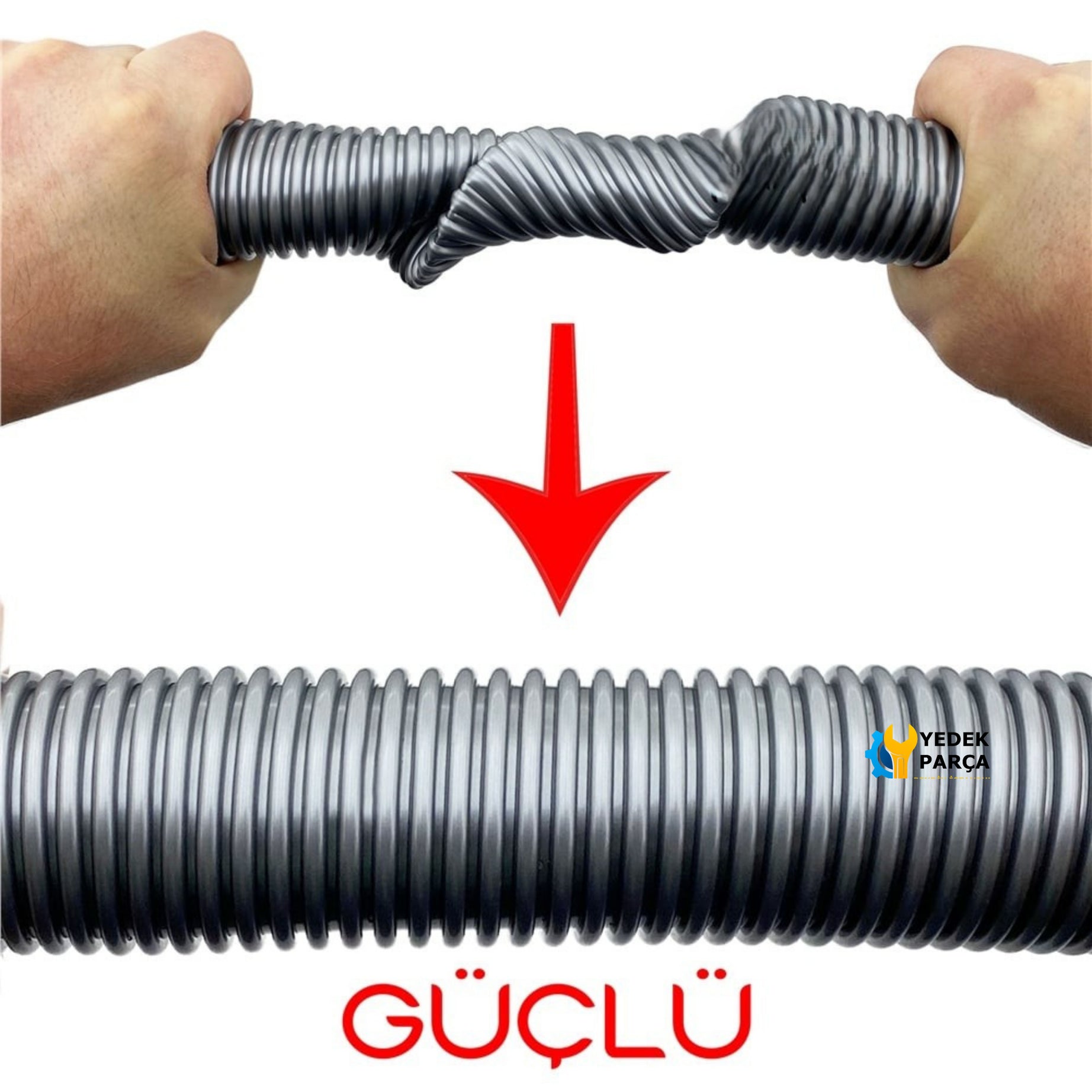 Philips Uyumlu FC 9226 Marathon Güçlü Hortumu Başlığı Boru Hepa Filtresi