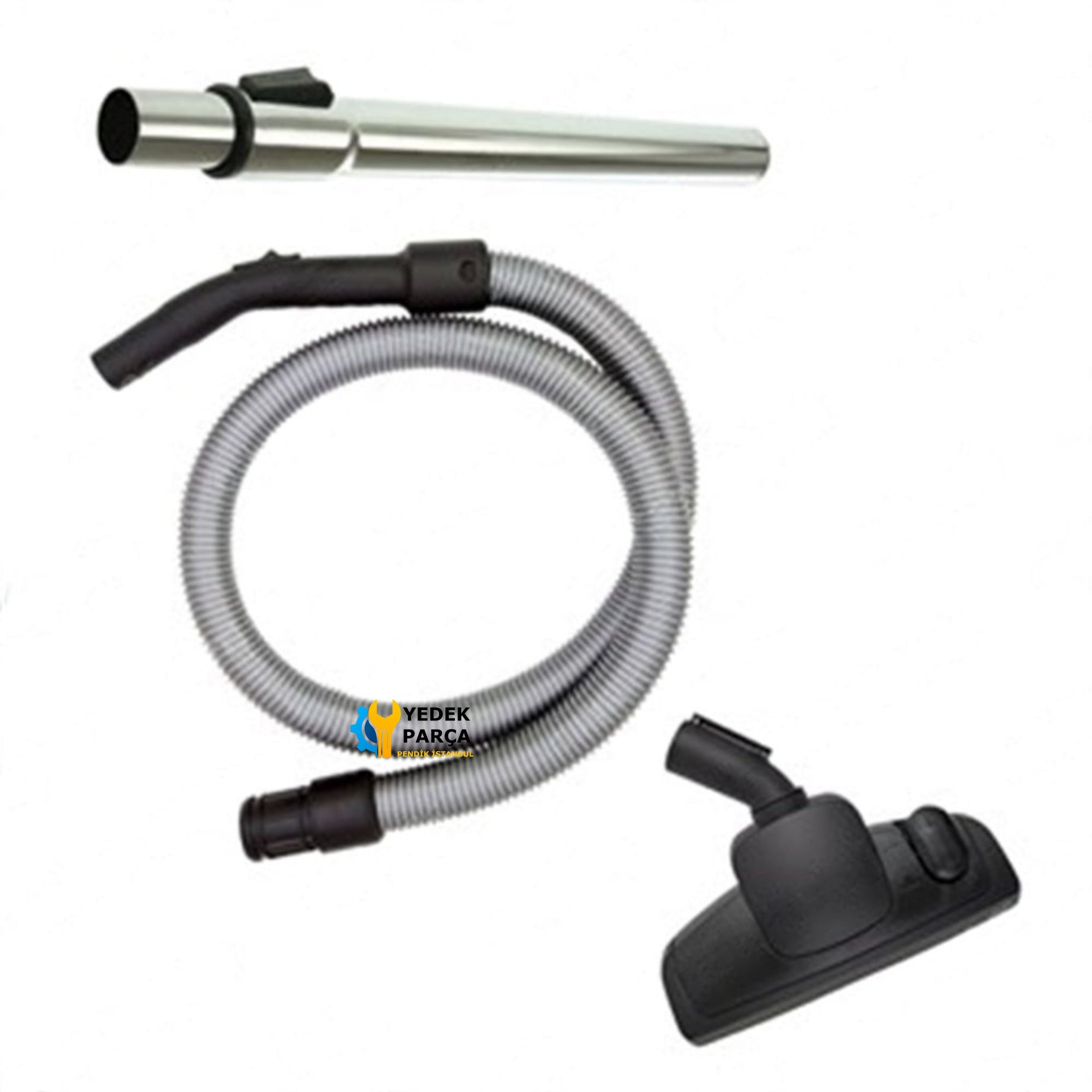 Taski Uyumlu Vento 15 Elektrikli Süpürge Hortumu Emici Yer Başlığı Teleskopik Boru