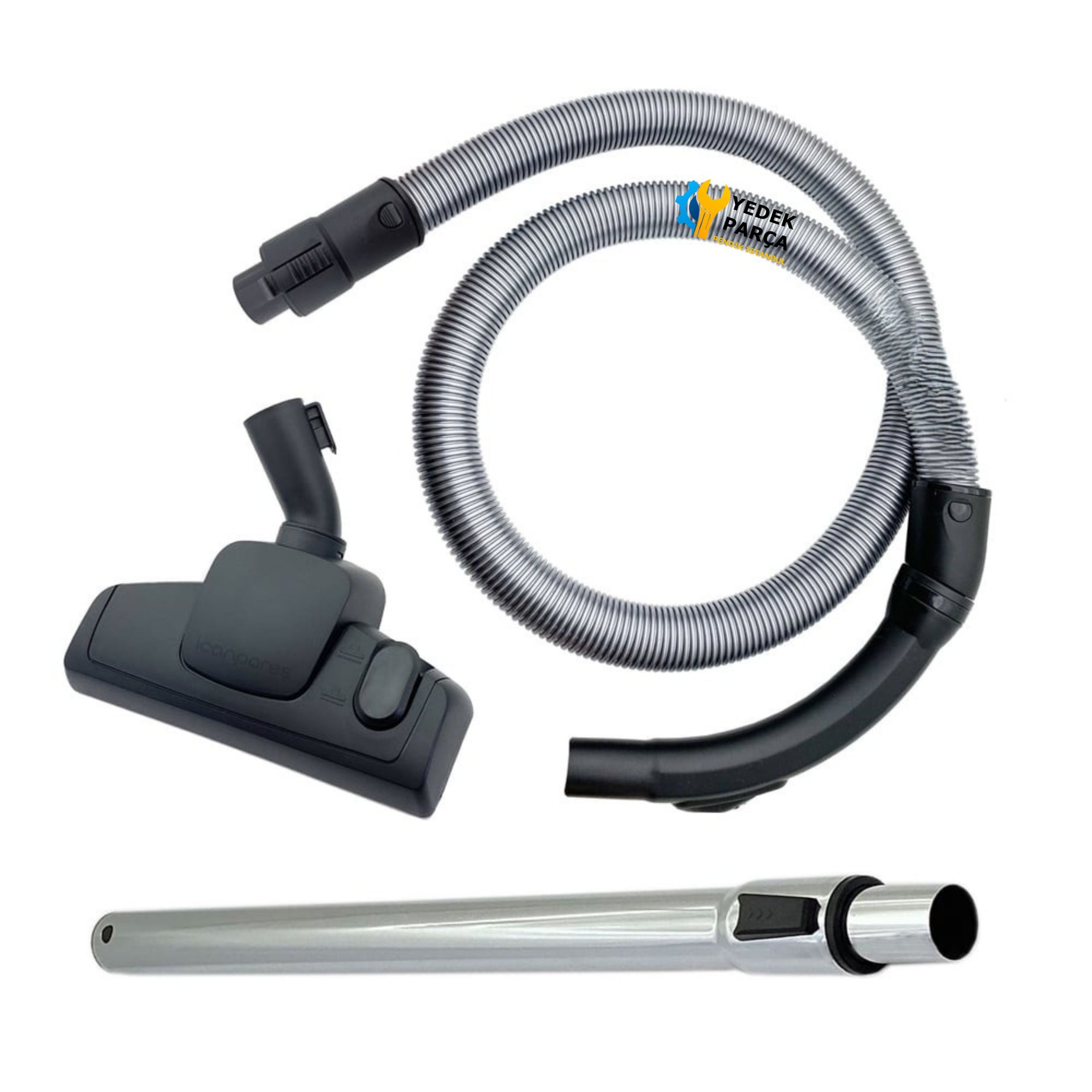 Altus Uyumlu AL 675 K Süpürge Katlanmaz Dayanıklı Güçlü Hortumu Seti