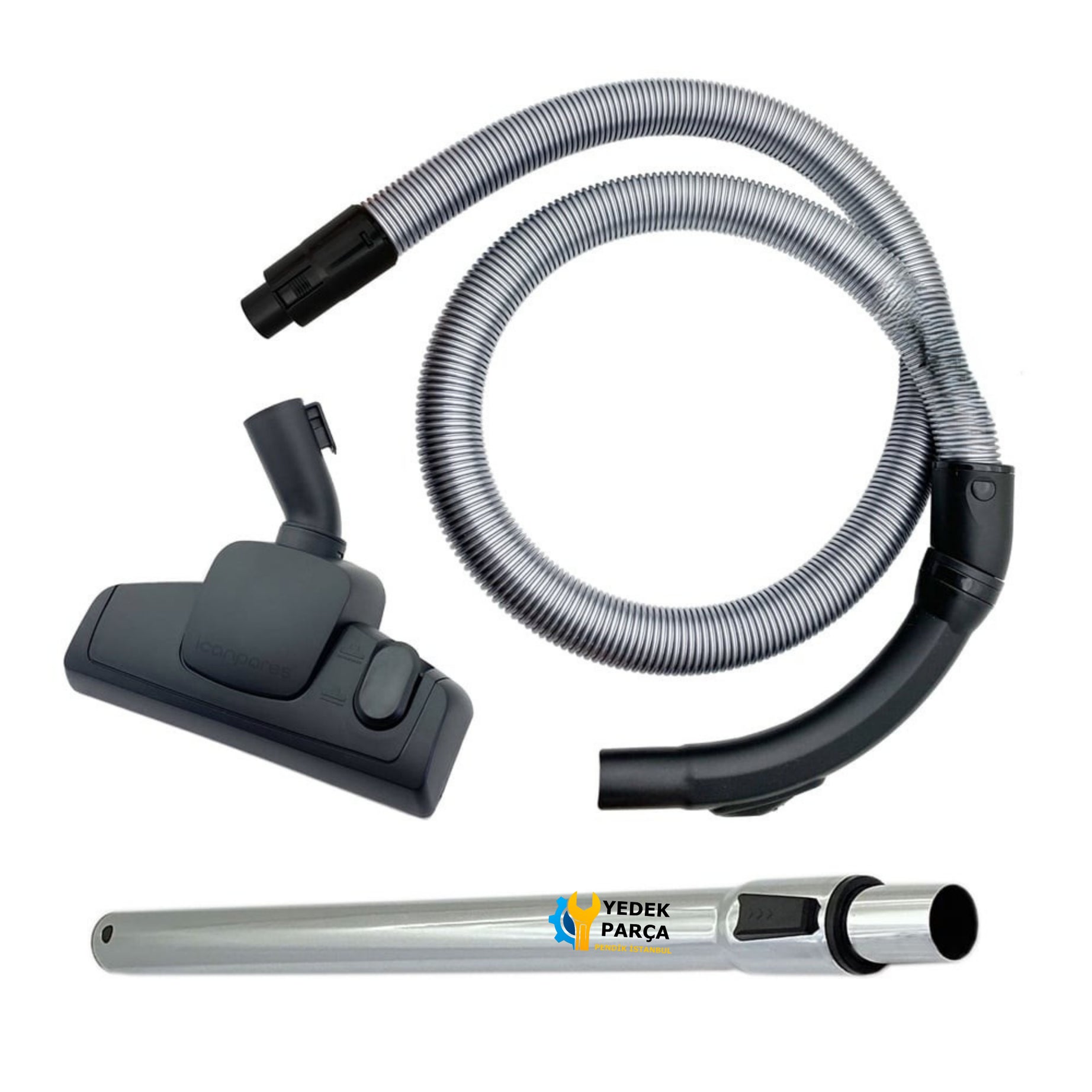 Rowenta Uyumlu RO 3486 Compacteo Cyclonic Süpürge Katlanmaz Dayanıklı Güçlü Hortumu Seti