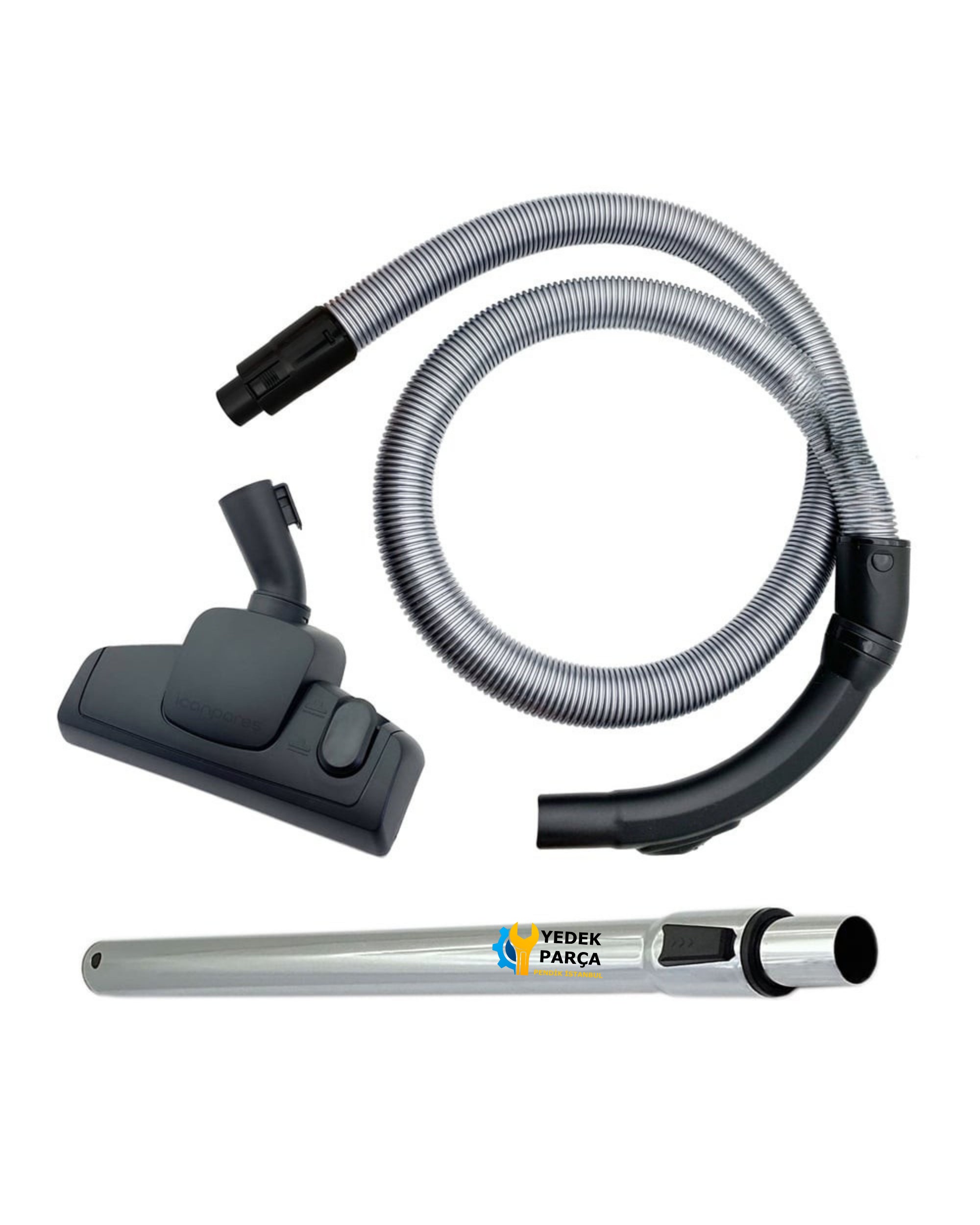 Rowenta Uyumlu RO 3486 Compacteo Cyclonic Süpürge Katlanmaz Dayanıklı Güçlü Hortumu Seti