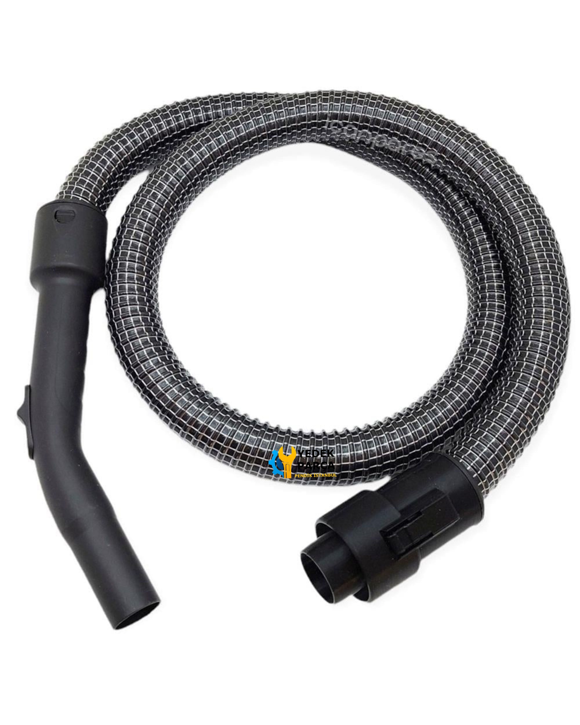 Arçelik Uyumlu S 4312 Aqualogic Elektrikli Süpürge Çelik Telli Hortumu Emici Yer Başlığı Teleskopik Boru