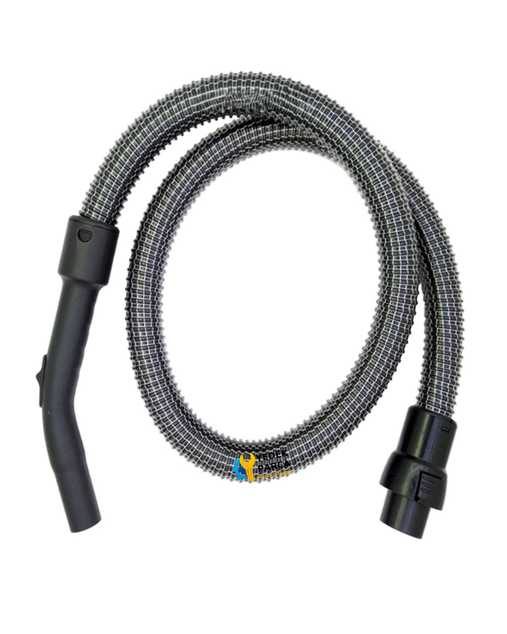 Electrolux Uyumlu SuperCyclone ESC63EB Elektrikli Süpürge Çelik Telli Hortumu Emici Yer Başlığı Teleskopik Boru