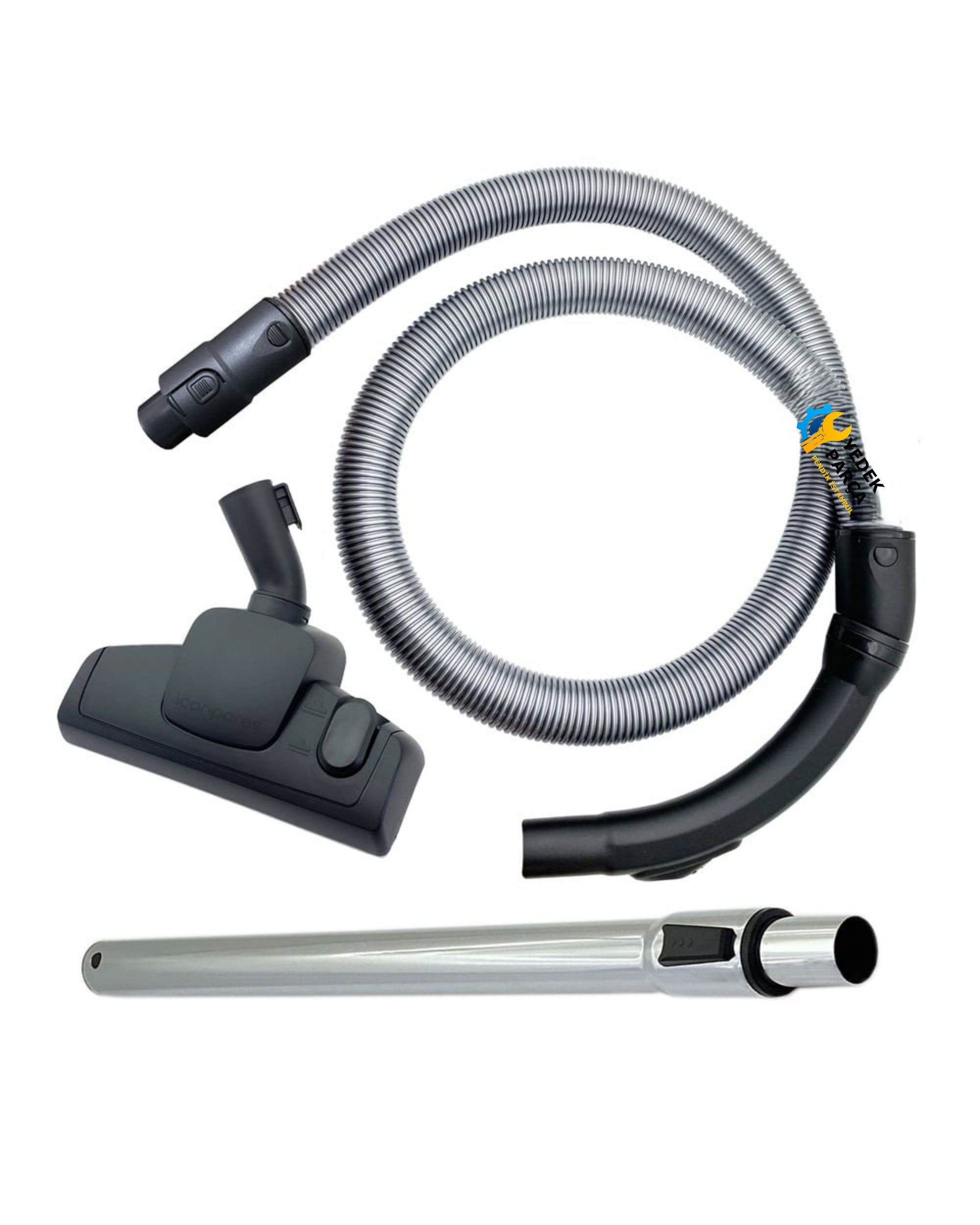 Philips Uyumlu FC 9531 PowerPro Active Süpürge Katlanmaz Dayanıklı Güçlü Hortumu Seti