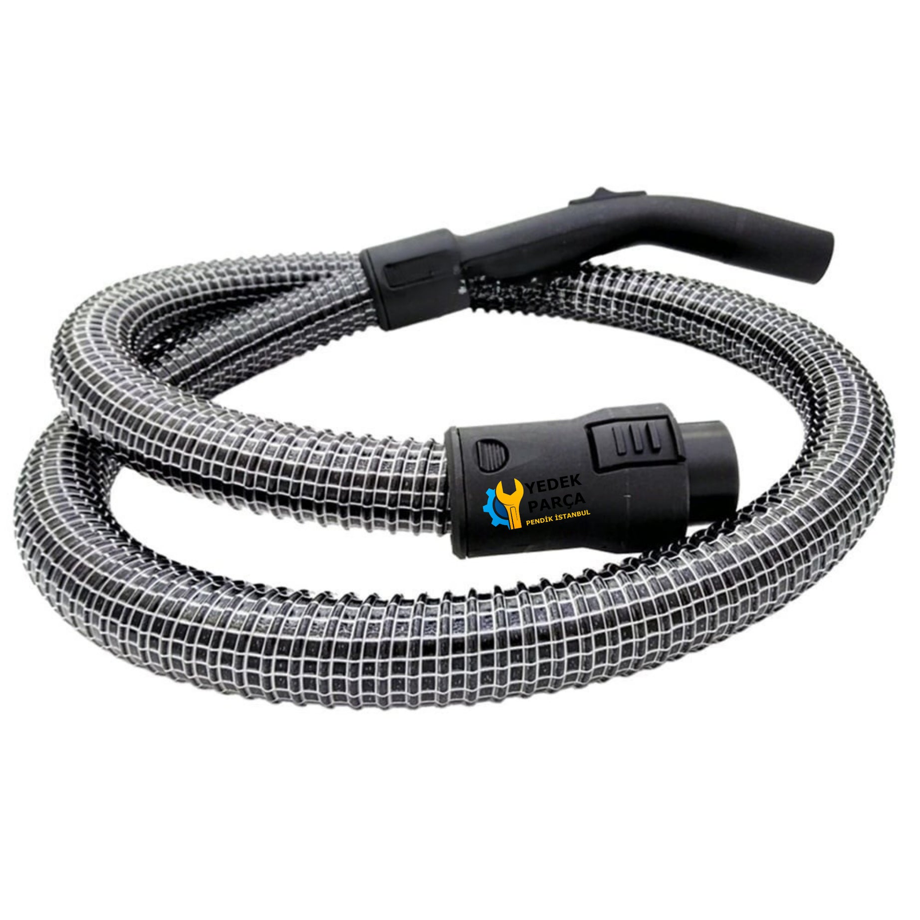 Vestel Uyumlu Targa Elektrikli Süpürge Çelik Telli Hortumu Emici Yer Başlığı Teleskopik Boru