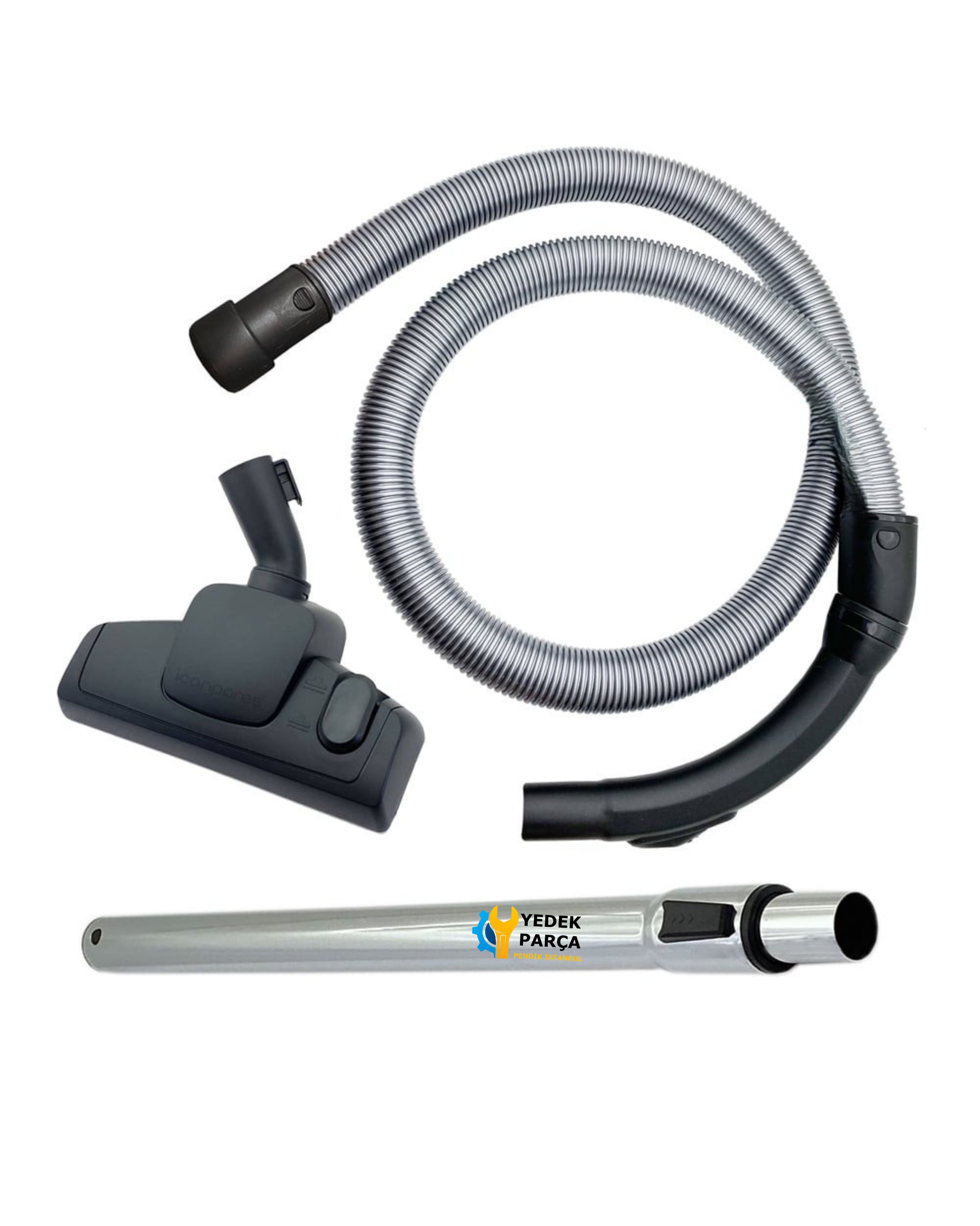 Hoover Uyumlu Freetank SX 2015 Elektrikli Süpürge Katlanmaz Dayanıklı Güçlü Hortumu Seti KİLİTSİZ