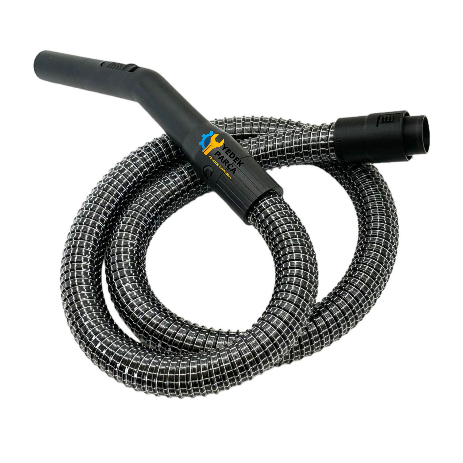 Vestel Uyumlu Lodos H7000 Süpürge Çelik Telli Hortumu Seti