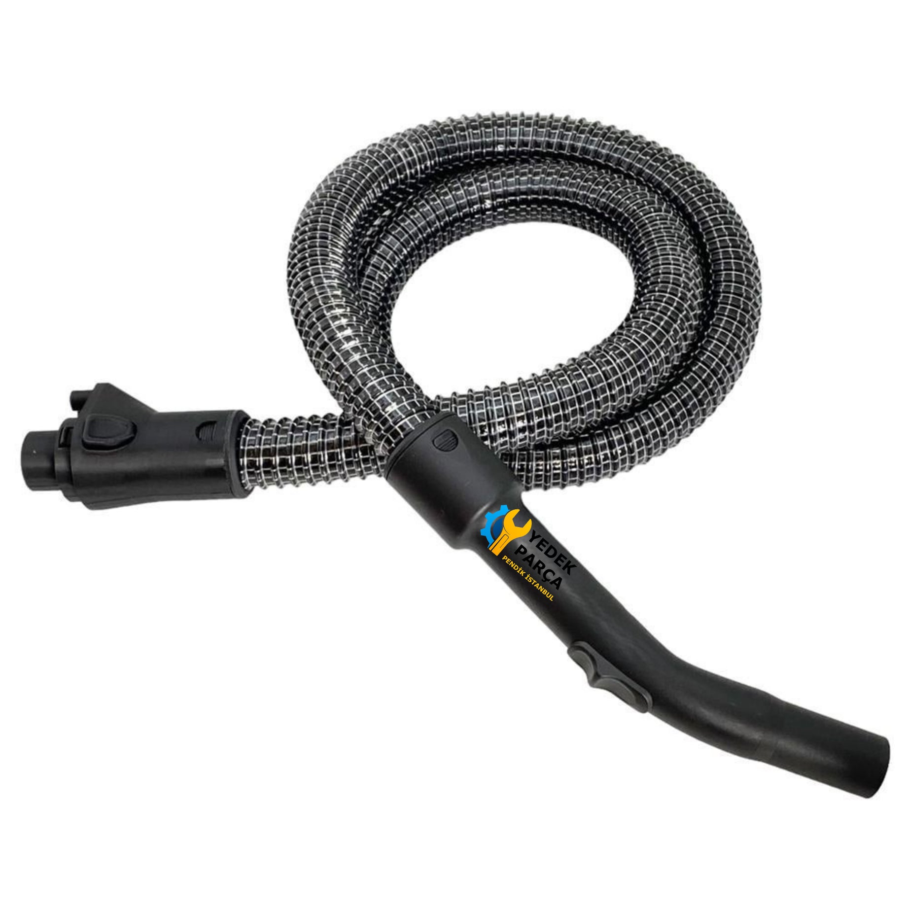 Arçelik Uyumlu S 7424 Süpürge Çelik Telli Hortumu Seti