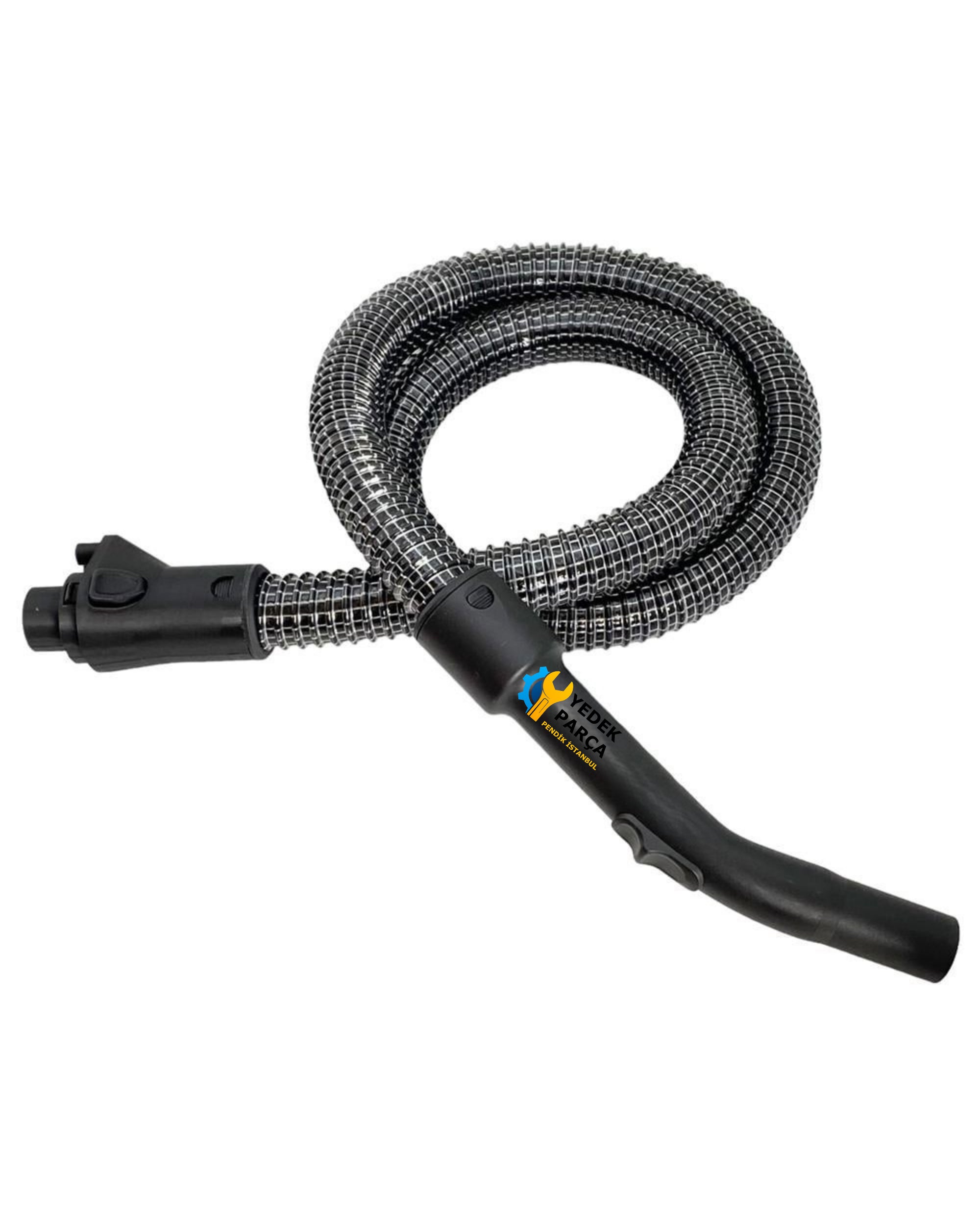 Arçelik Uyumlu S 7424 Süpürge Çelik Telli Hortumu Seti