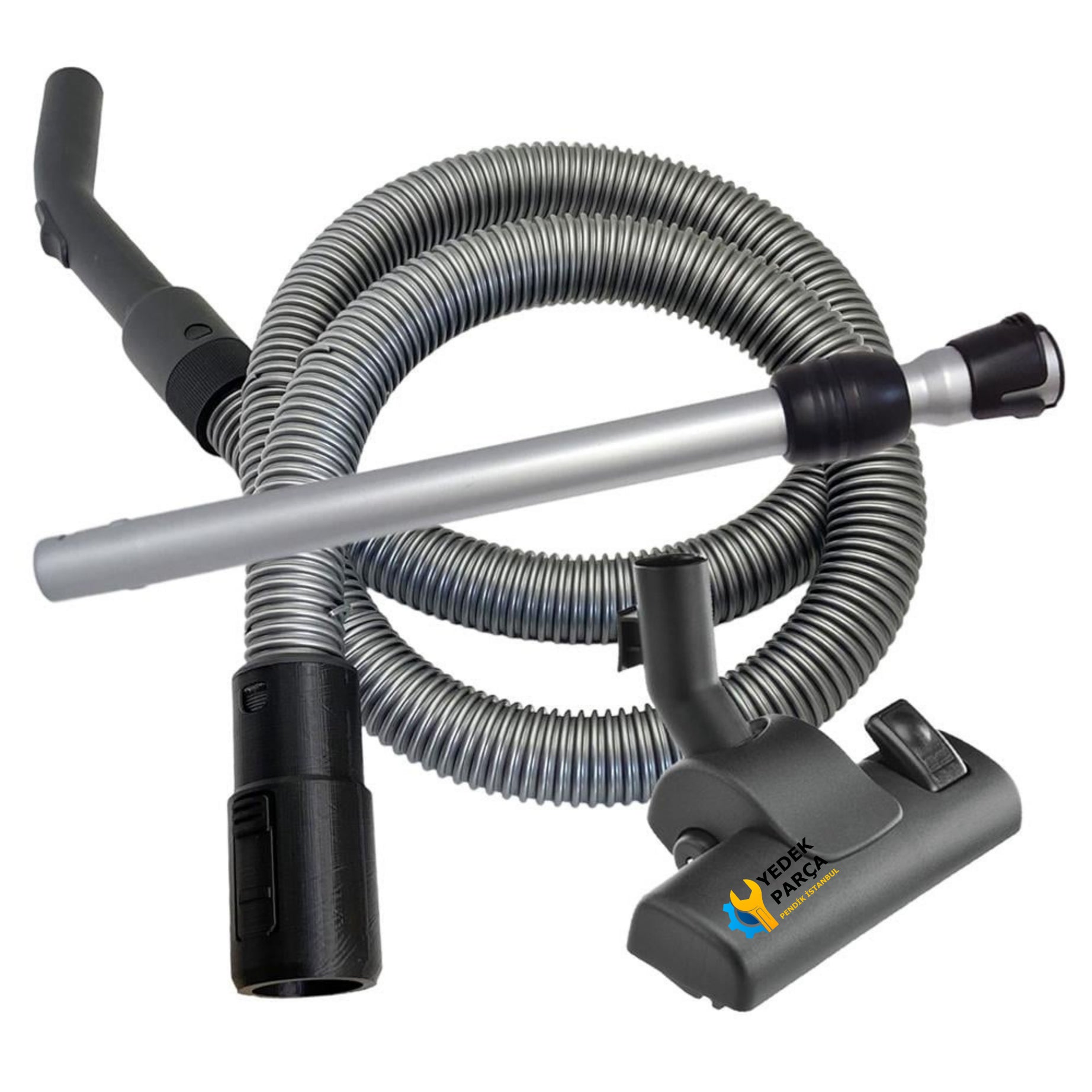 Siemens Uyumlu VSQ 8ECO66 Silence Power Allergy Süpürge Hortumu Seti (2)