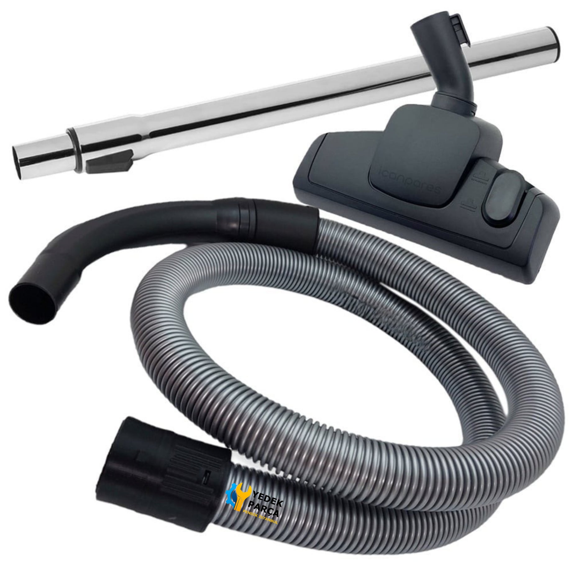 Stilevs Uyumlu Soundless Süpürge Boru Emici Güçlü Hortum Seti