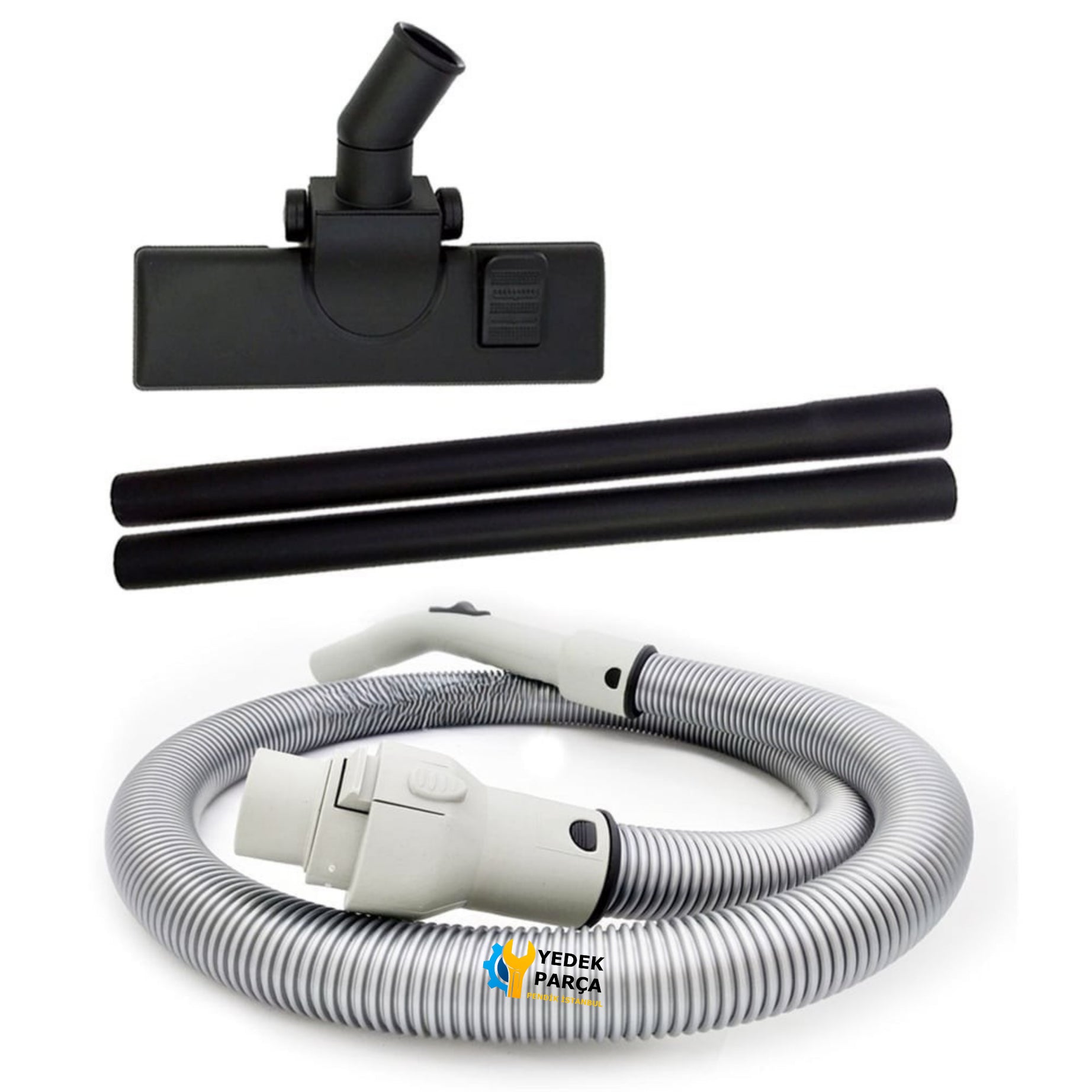 Arçelik Uyumlu S 6840 PY Orbital Eco Elektrikli Süpürge Hortum Emici Başlık Plastik Borusu