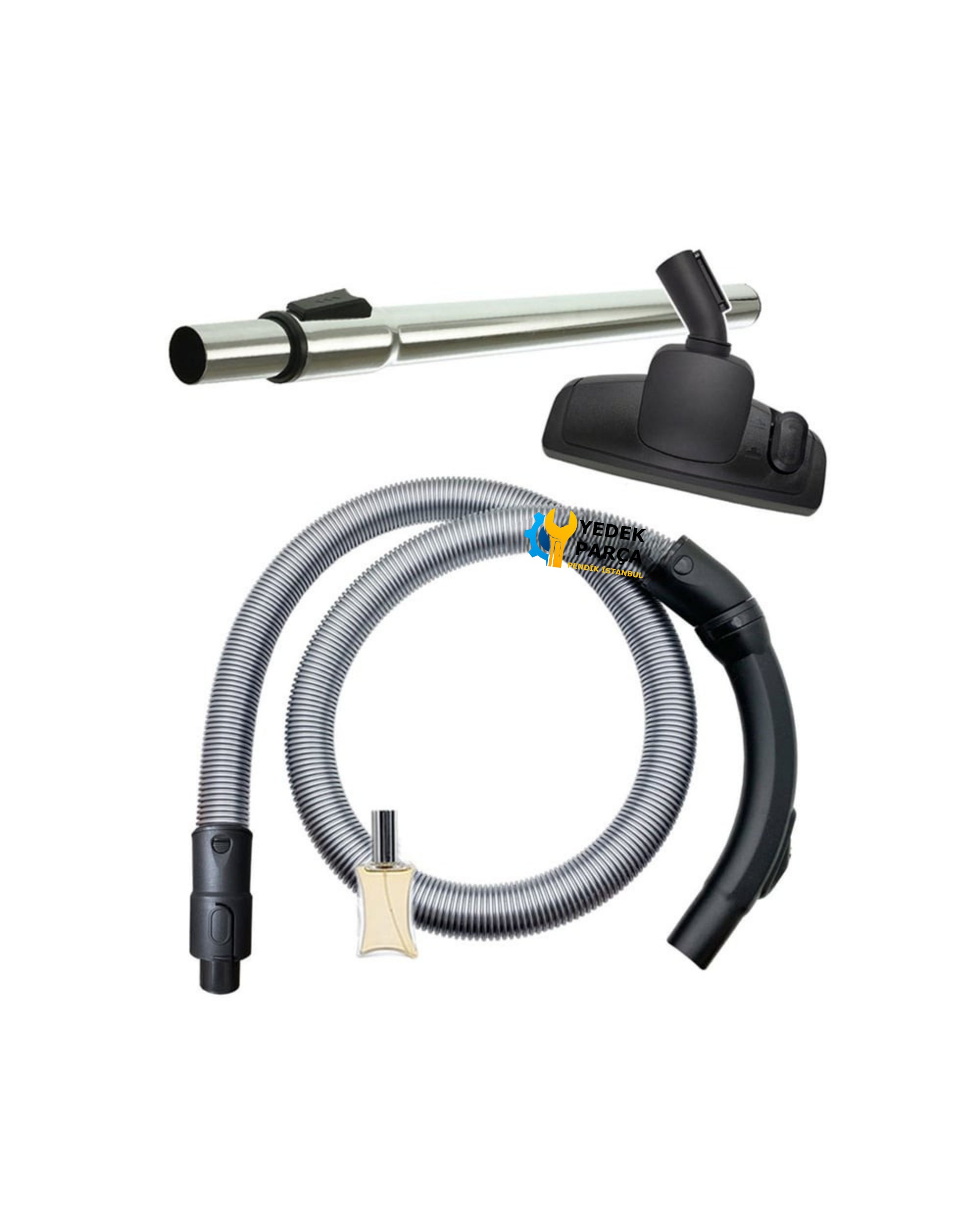 Fakir Uyumlu Ranger Electronic Süpürge Dayanıklı Hortumu Başlığı Borusu Hediyeli