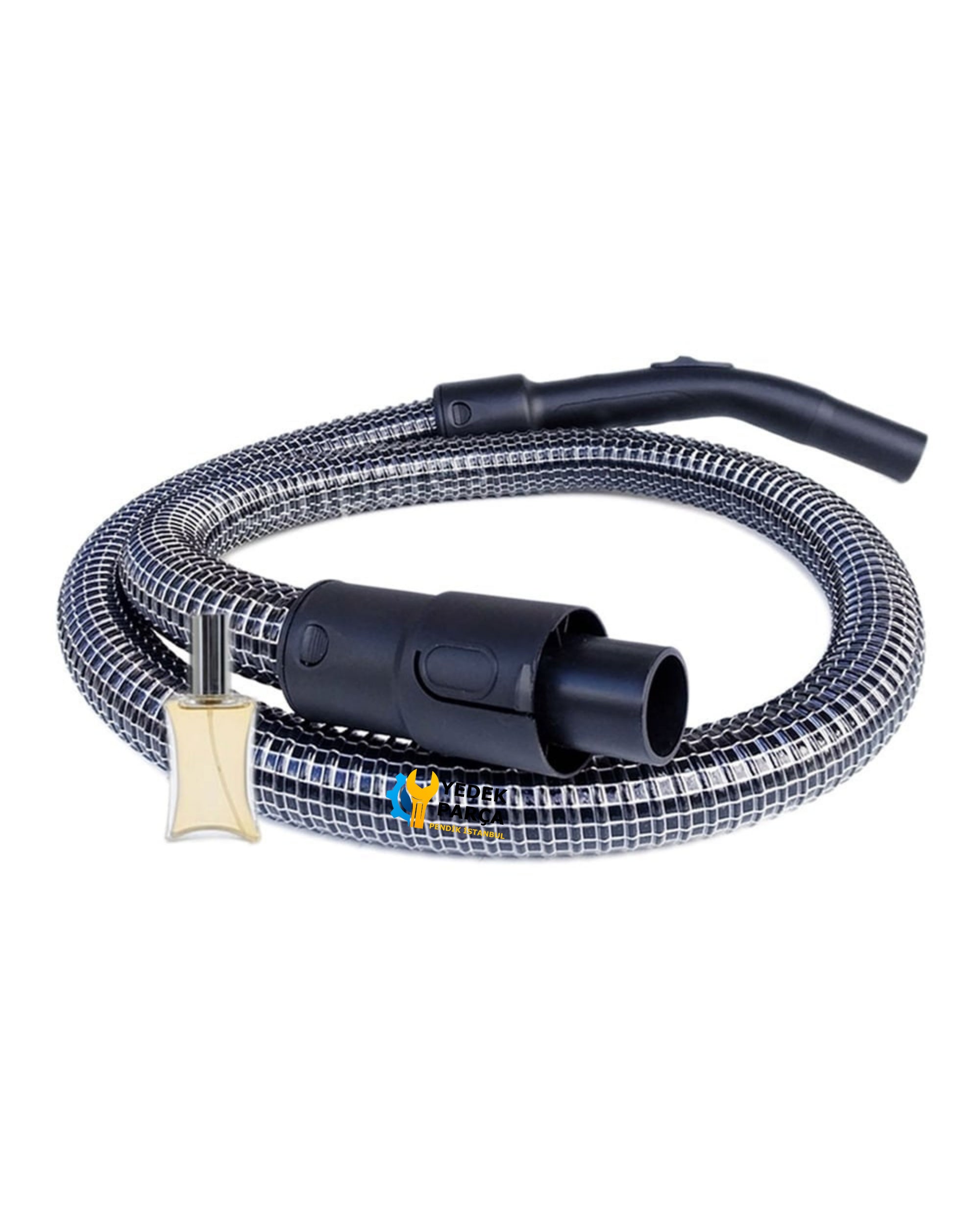 Karaca Uyumlu Toz Torbalı Süpürge Antrasit Çelik Telli Hortumu Hediyeli