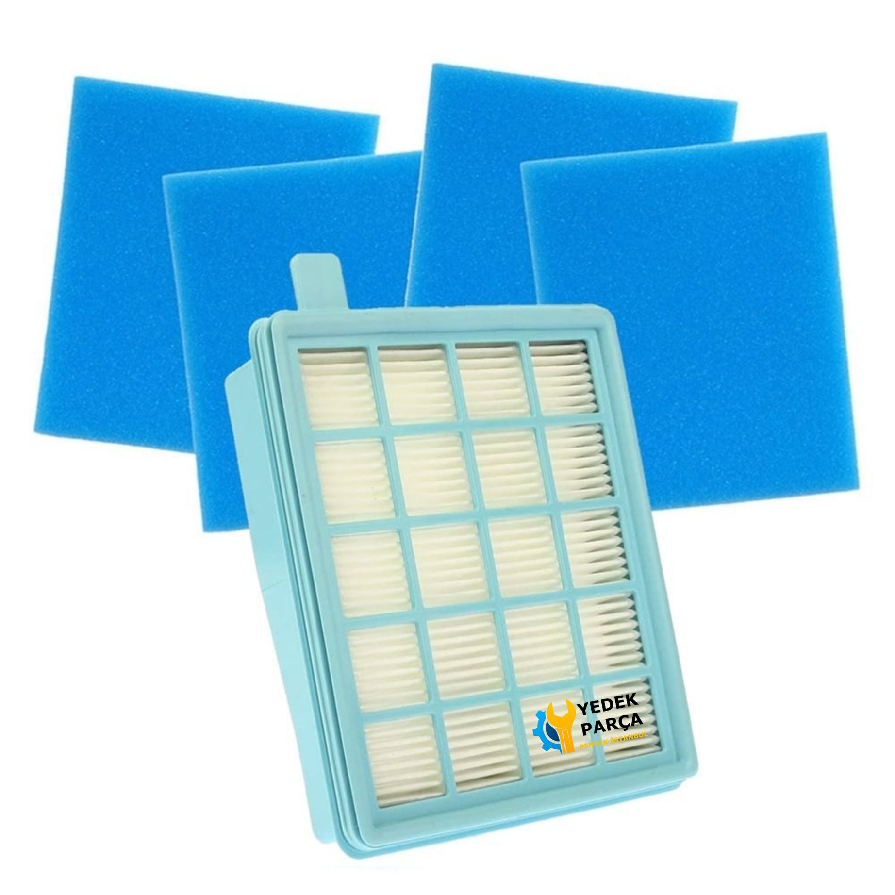 Philips Uyumlu FC 8470 Hortumu TriActive Başlık Boru Filtre Set Hediyeli