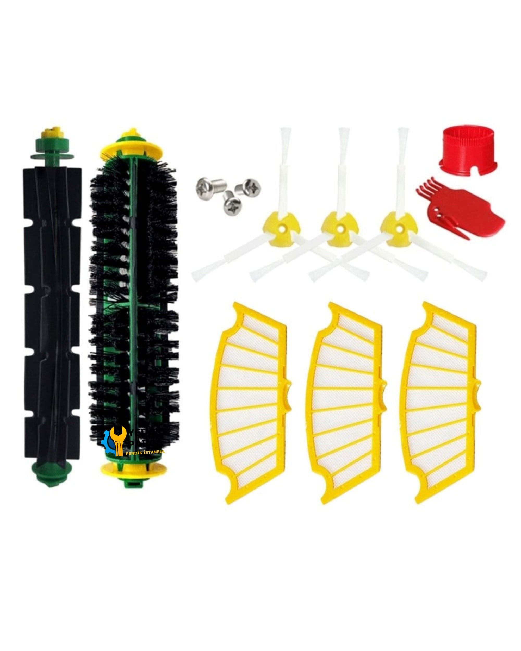 iRobot Uyumlu Roomba 500 Serisi Filtre ve Fırça Seti