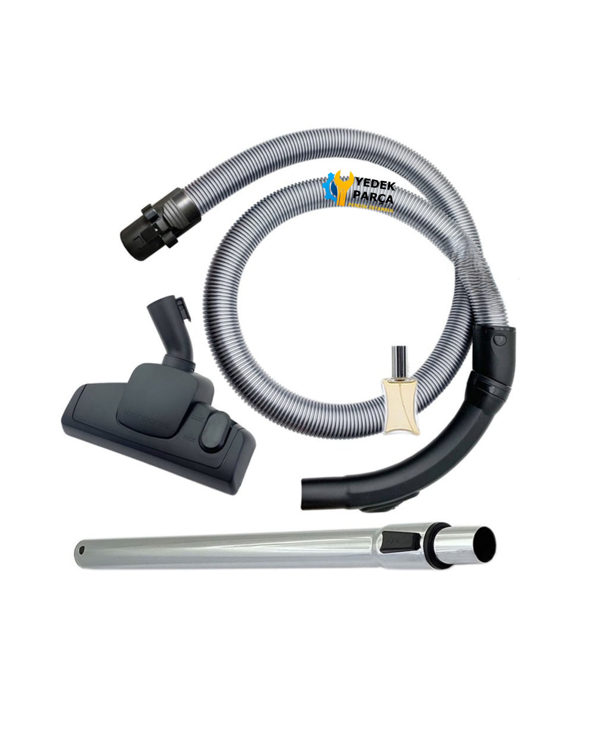 Samsung Uyumlu SC 4332 Süpürge Katlanmaz Dayanıklı Güçlü Hortumu Seti Hediyeli