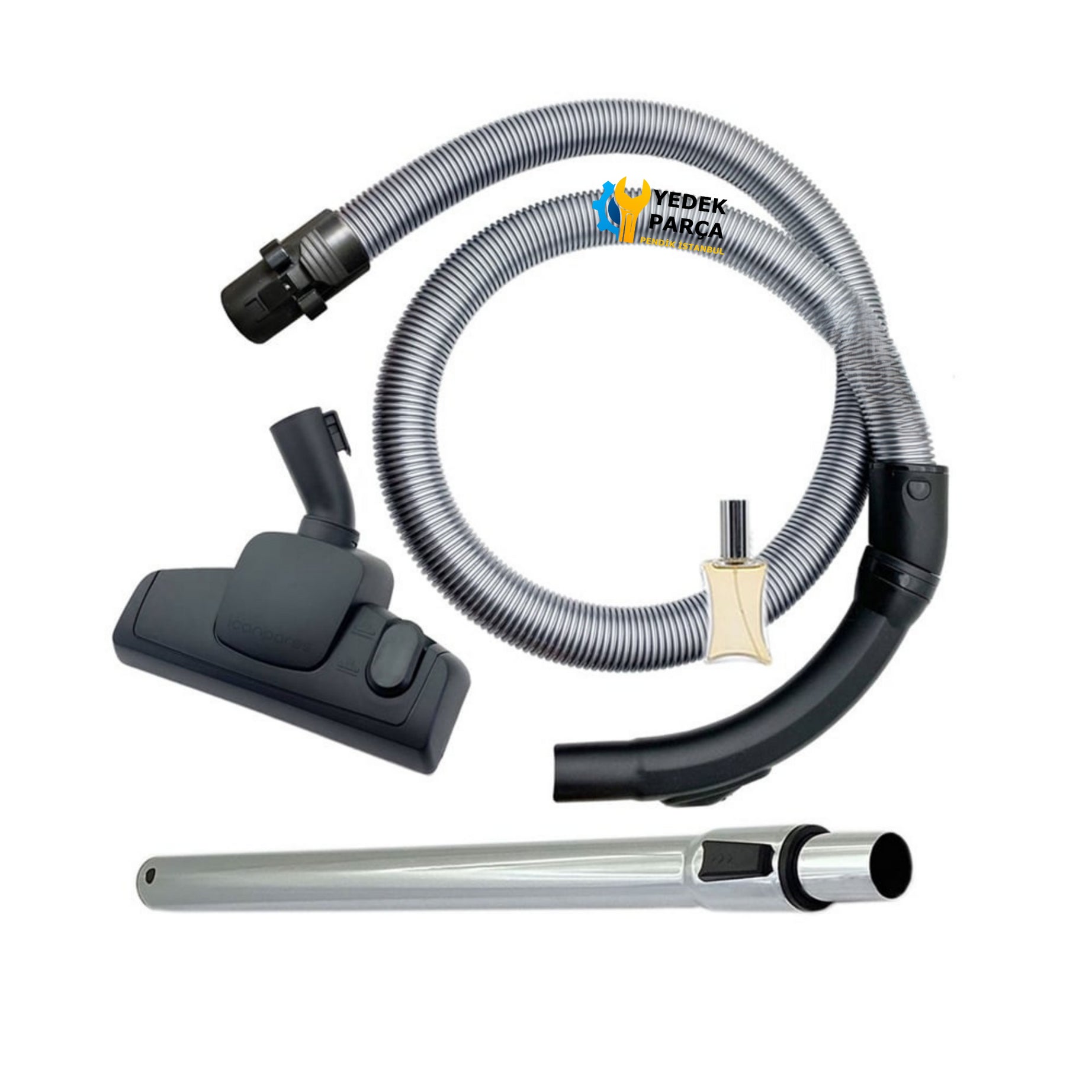 Samsung Uyumlu SC 4357 Süpürge Katlanmaz Dayanıklı Güçlü Hortumu Seti Hediyeli