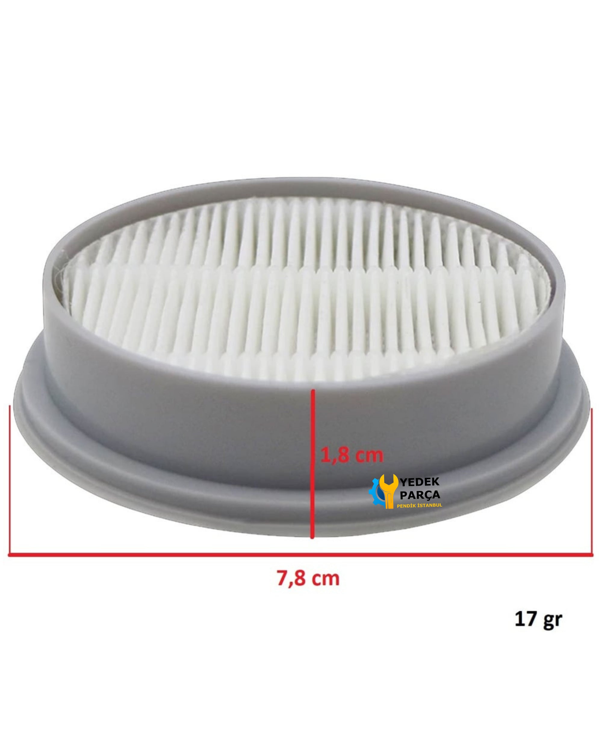 Xiaomi Uyumlu Deerma VC10S Şarjlı Dik Süpürge Hepa Filtre 1 Adet