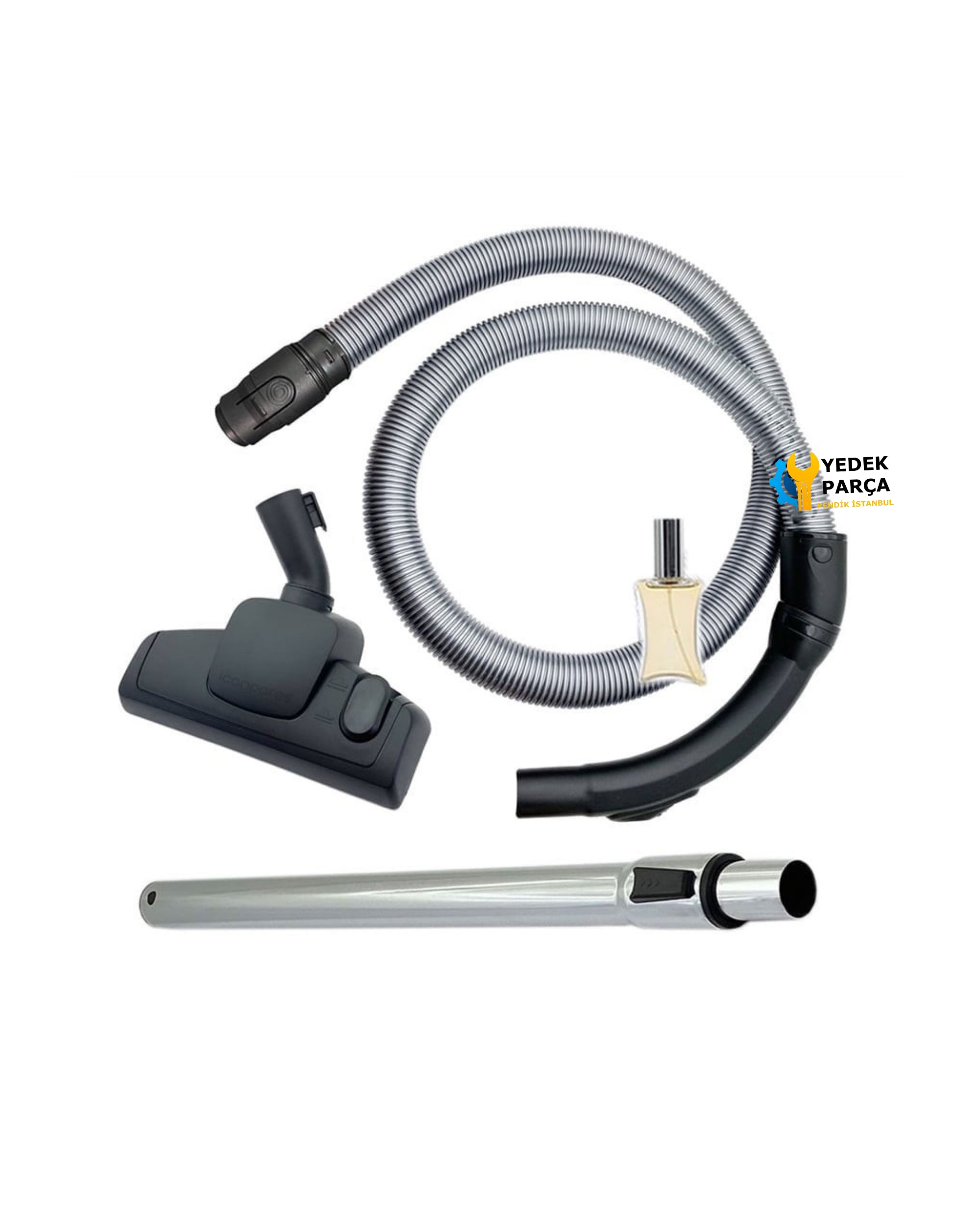 Arzum Uyumlu AR 471 Galaxi Süpürge Katlanmaz Dayanıklı Güçlü Hortumu Seti Hediyeli