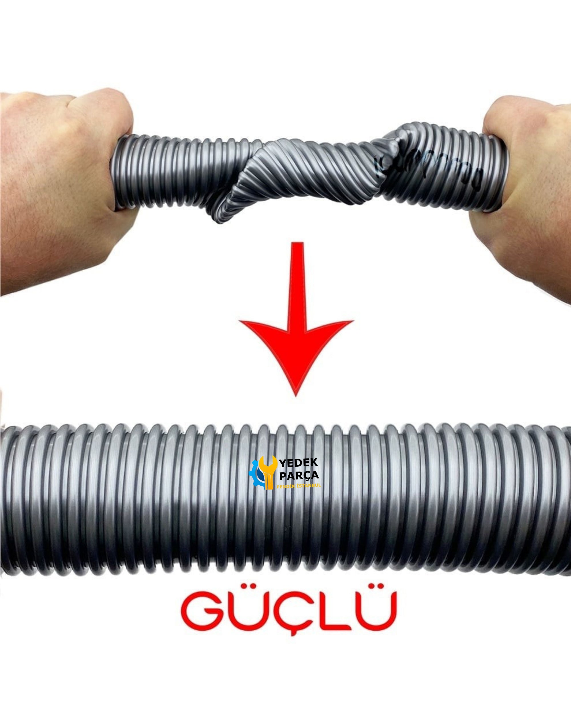 Arzum Uyumlu AR 4051 Olimpia Turbo Cyclonic Süpürge Katlanmaz Dayanıklı Güçlü Hortumu Hediyeli