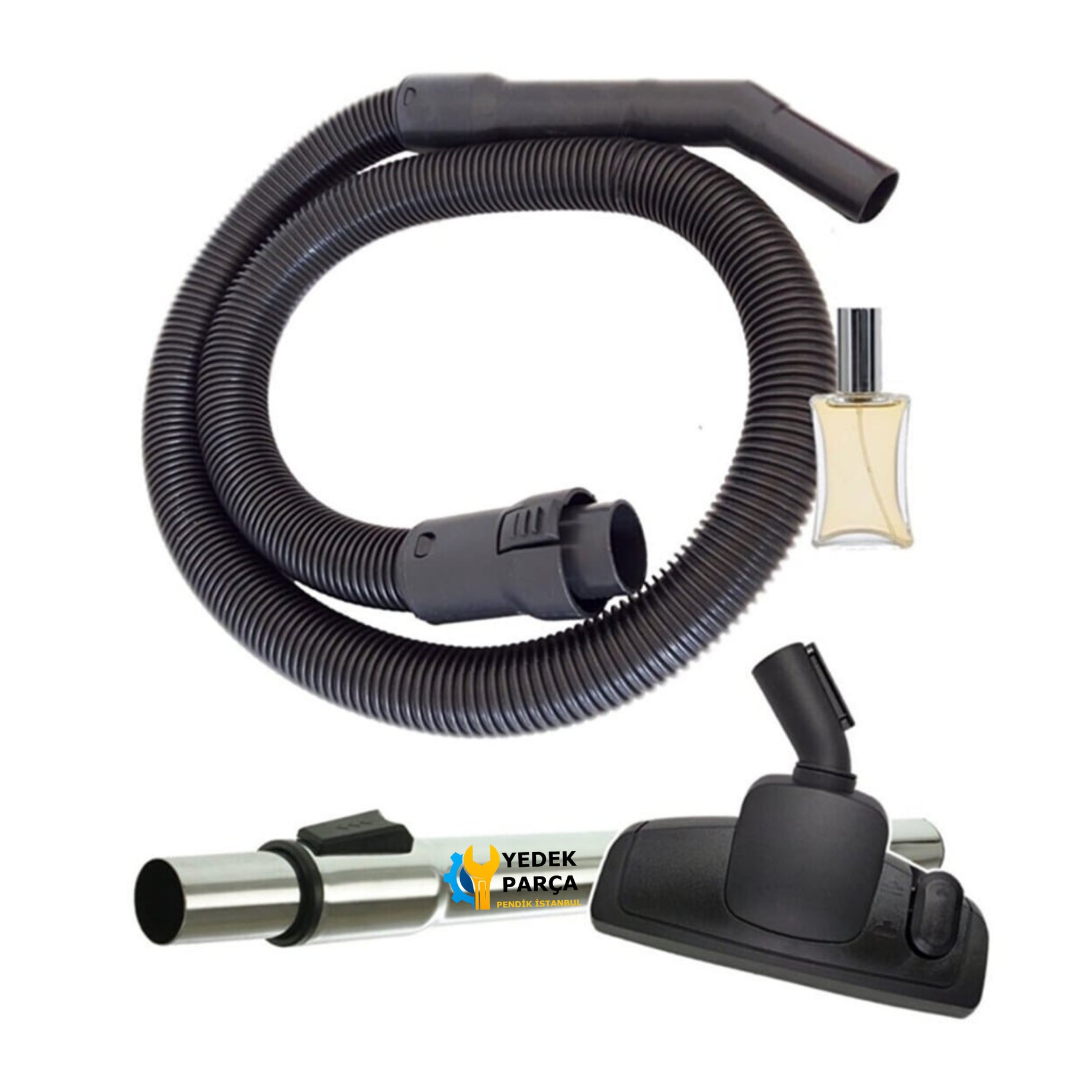 Bluehouse Uyumlu BH 020J Dorado Süpürge Hortumu Emici Yer Başlığı Boru Hediyeli