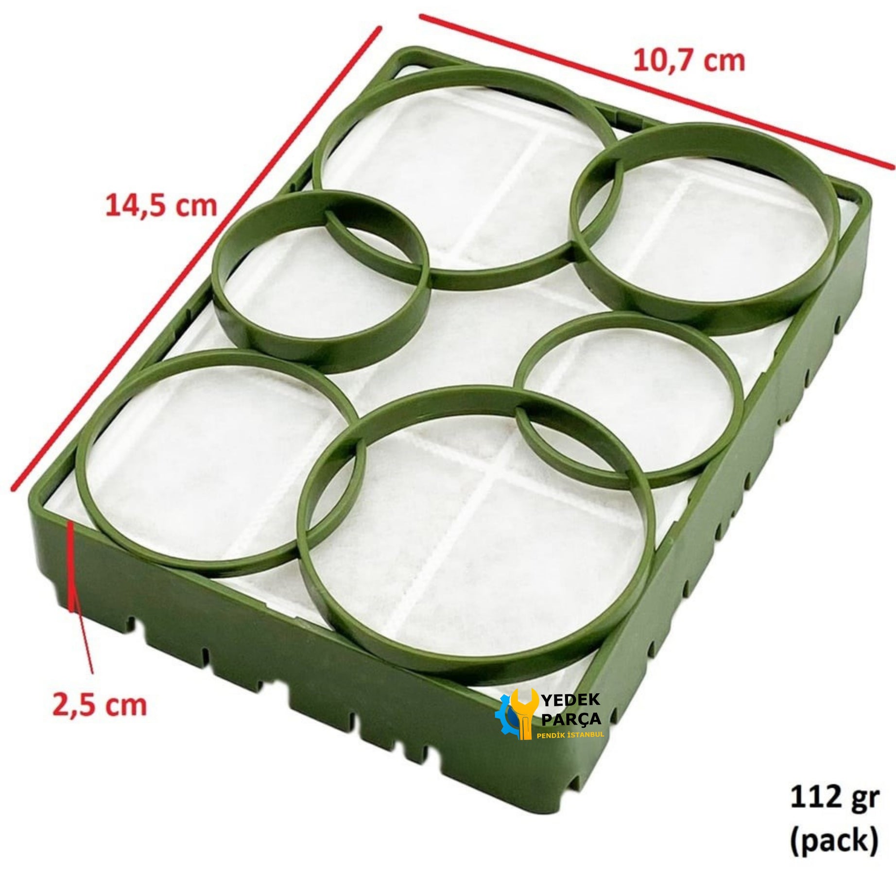 Bosch Uyumlu BSF 1000 -1999 Ultra Elektrikli Süpürge Koku Filtresi