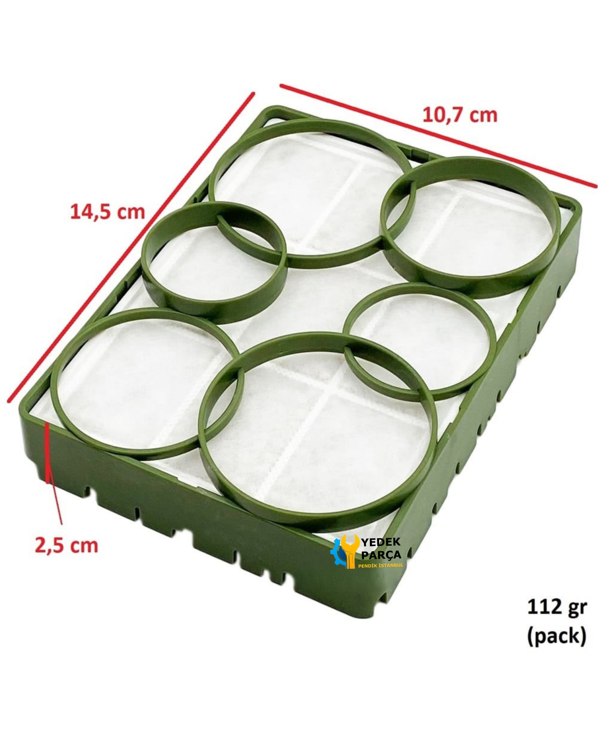 Profilo Uyumlu VS 6 PT 2400 Elektrikli Süpürge Koku Filtresi