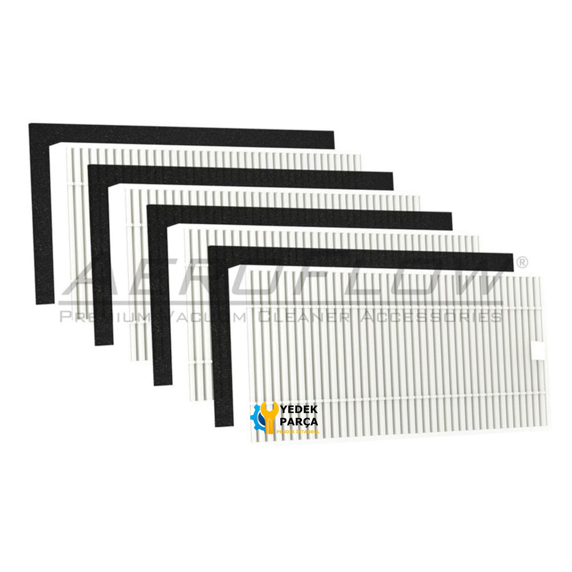 AeroFlow Anker Uyumlu Eufy RoboVac 15C Hepa Filtre - 4 Adet (Garantili)