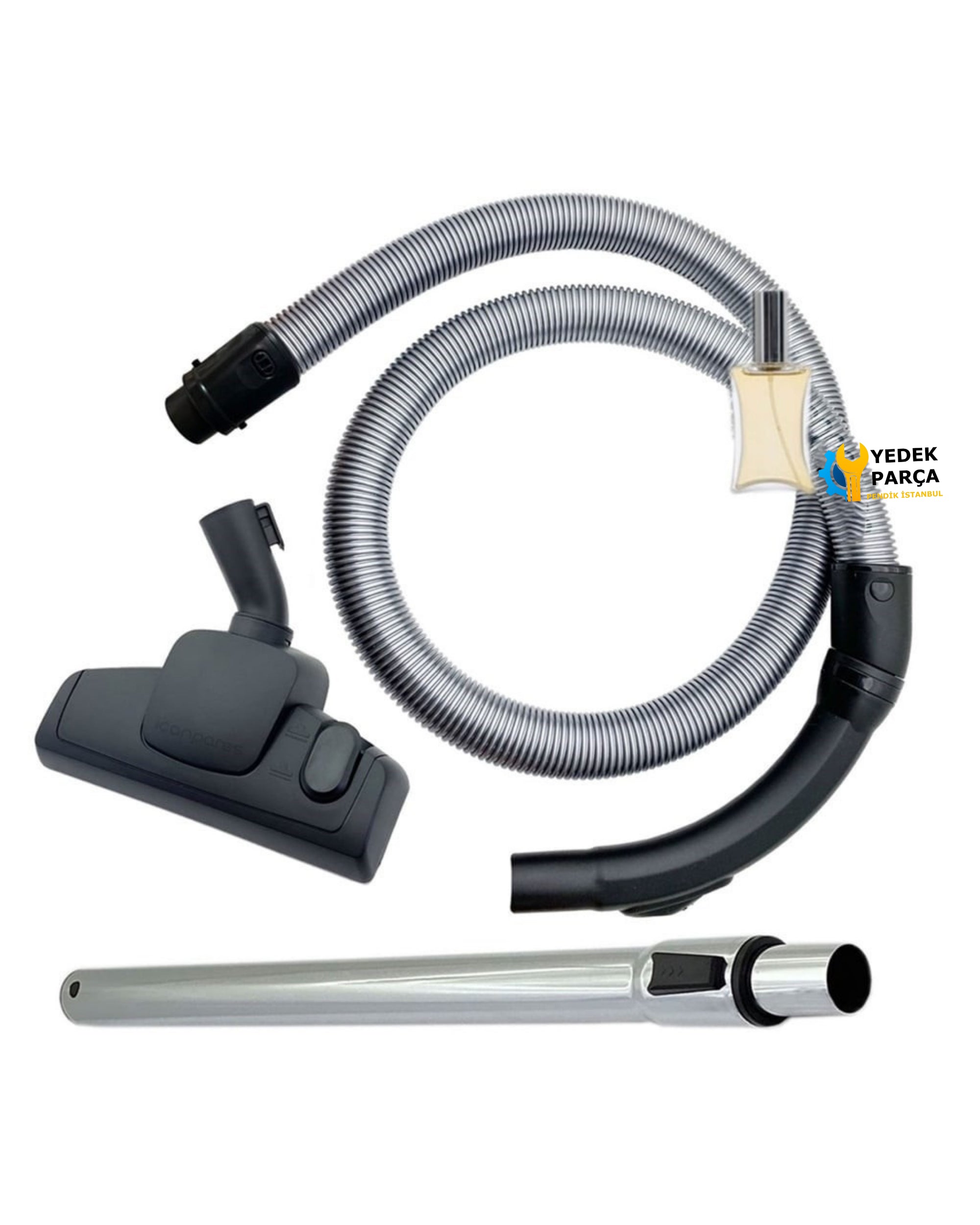 Rowenta Uyumlu RO 3719TA Compact Power Cyclonic Dayanıklı Hortumu Seti Hediyeli