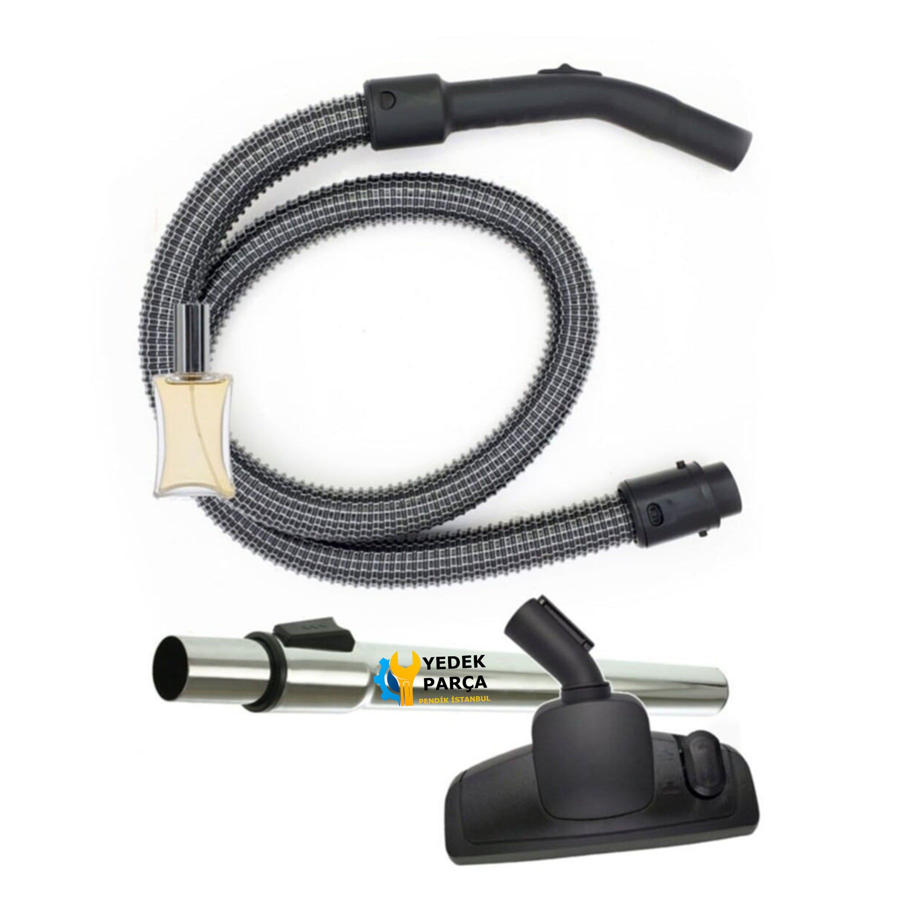 Rowenta Uyumlu RO 3719TA Compact Power Cyclonic Çelik Telli Hortumu Seti Hediyeli