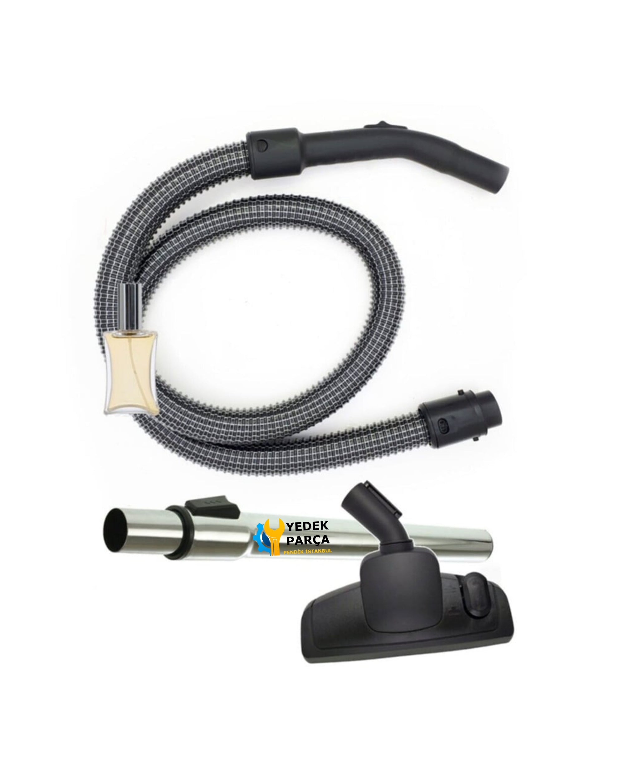 Rowenta Uyumlu RO 3719TA Compact Power Cyclonic Çelik Telli Hortumu Seti Hediyeli