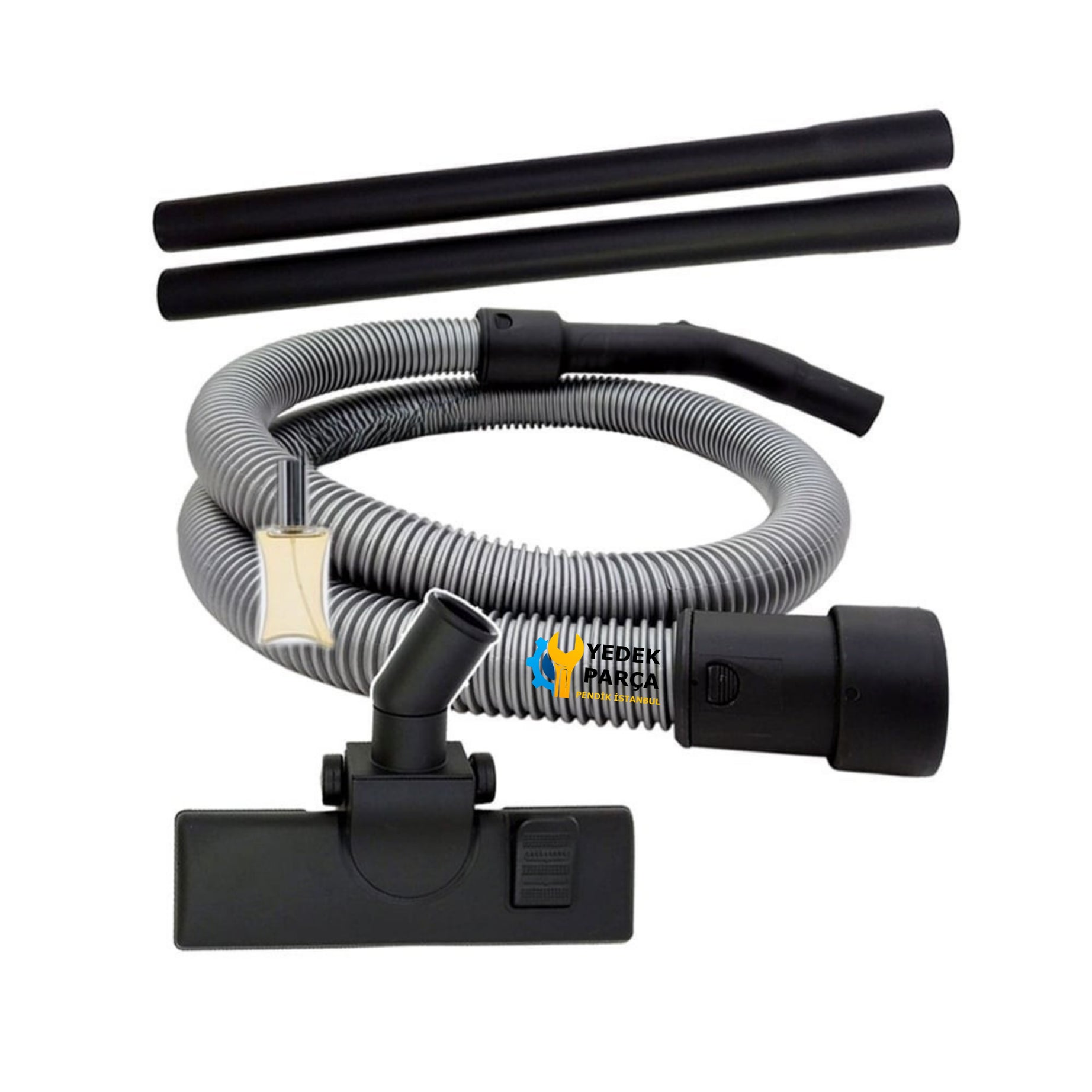 Hoover Uyumlu VM 10 PT 200 Mega Clean Elektrikli Süpürge Hortumu Emici Başlık Plastik Boru Hediyeli