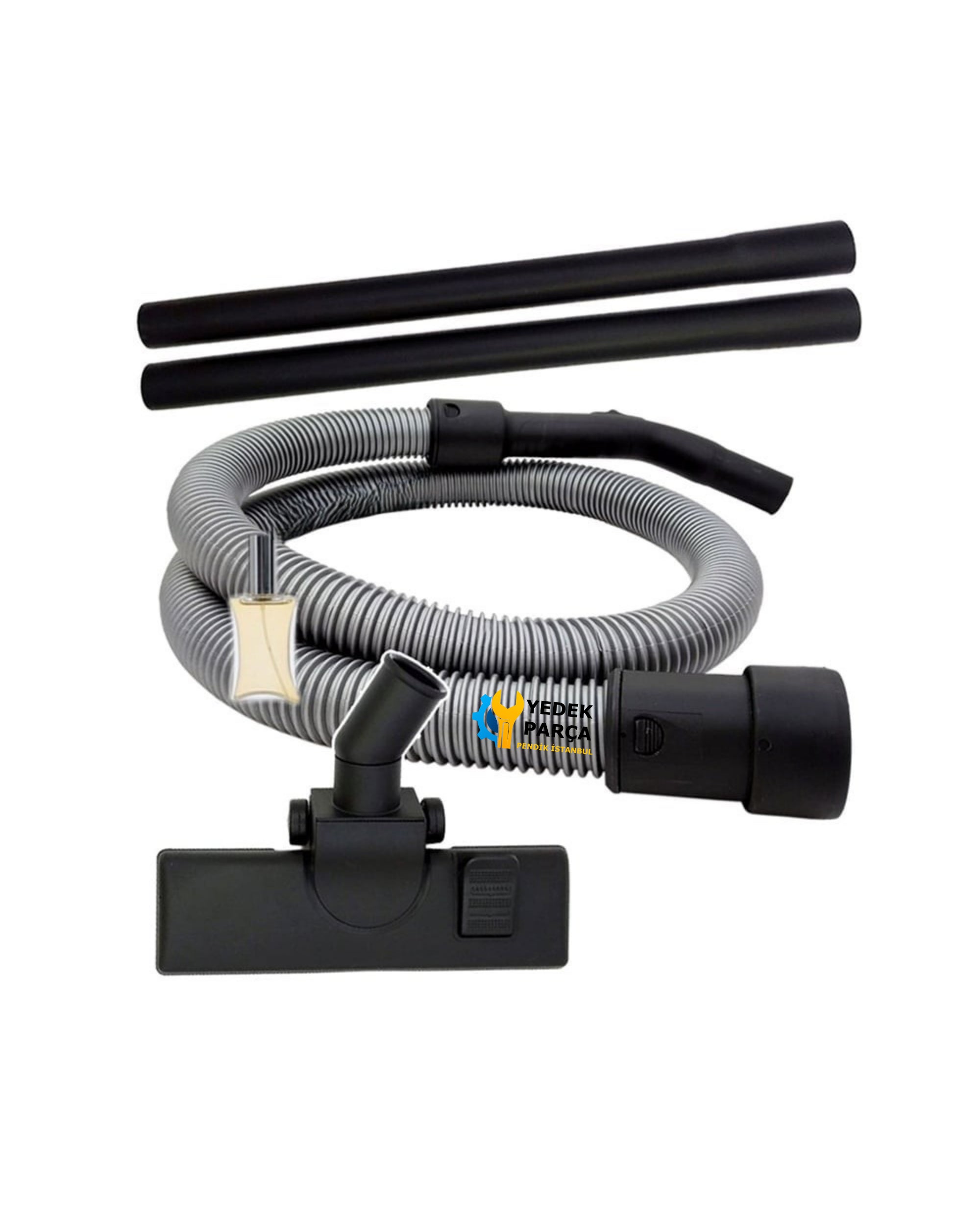 Hoover Uyumlu VM 10 PT 200 Mega Clean Elektrikli Süpürge Hortumu Emici Başlık Plastik Boru Hediyeli