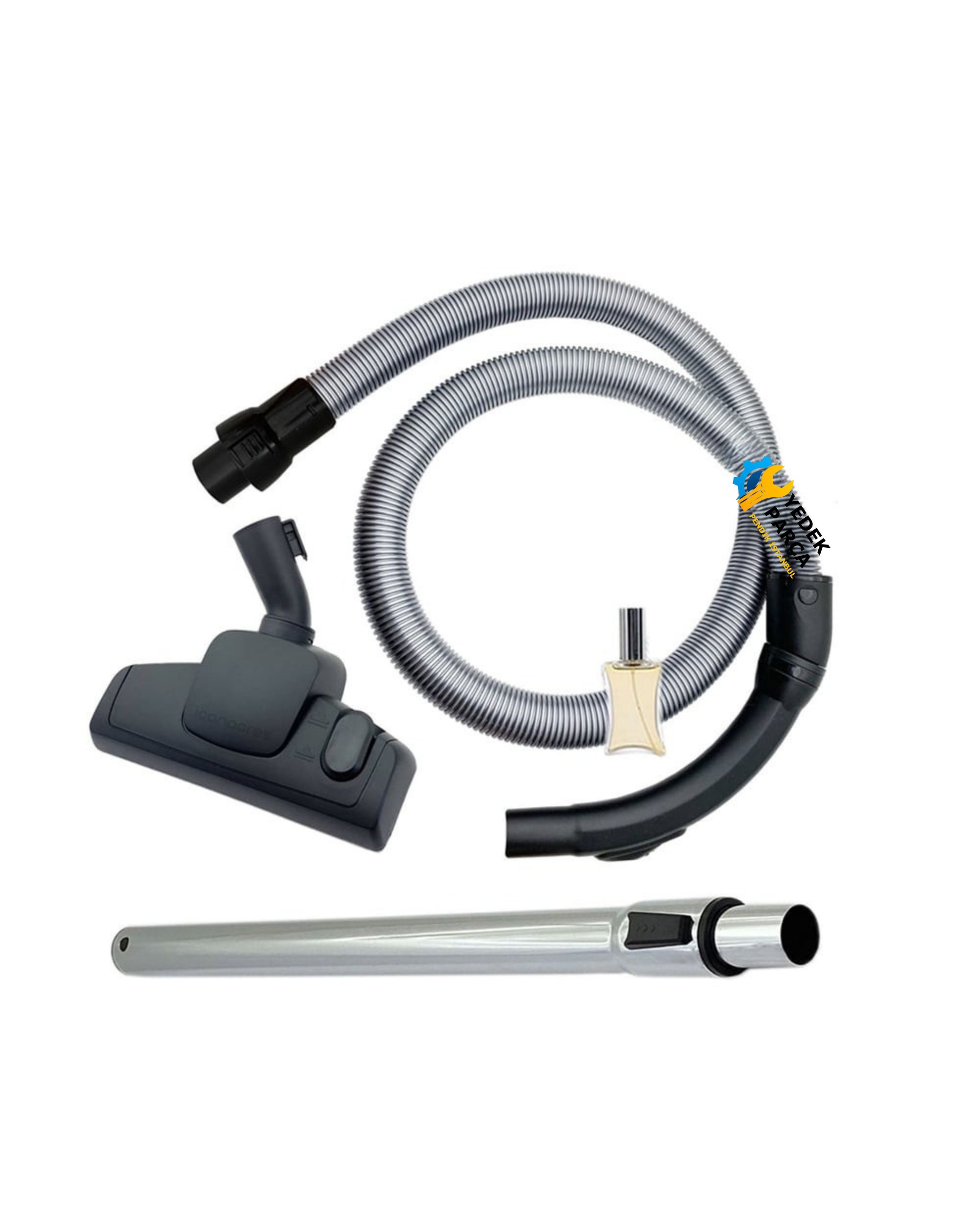 Electrolux Uyumlu EPF61RRT Power Force Süpürge Katlanmaz Dayanıklı Güçlü Hortumu Seti Hediyeli