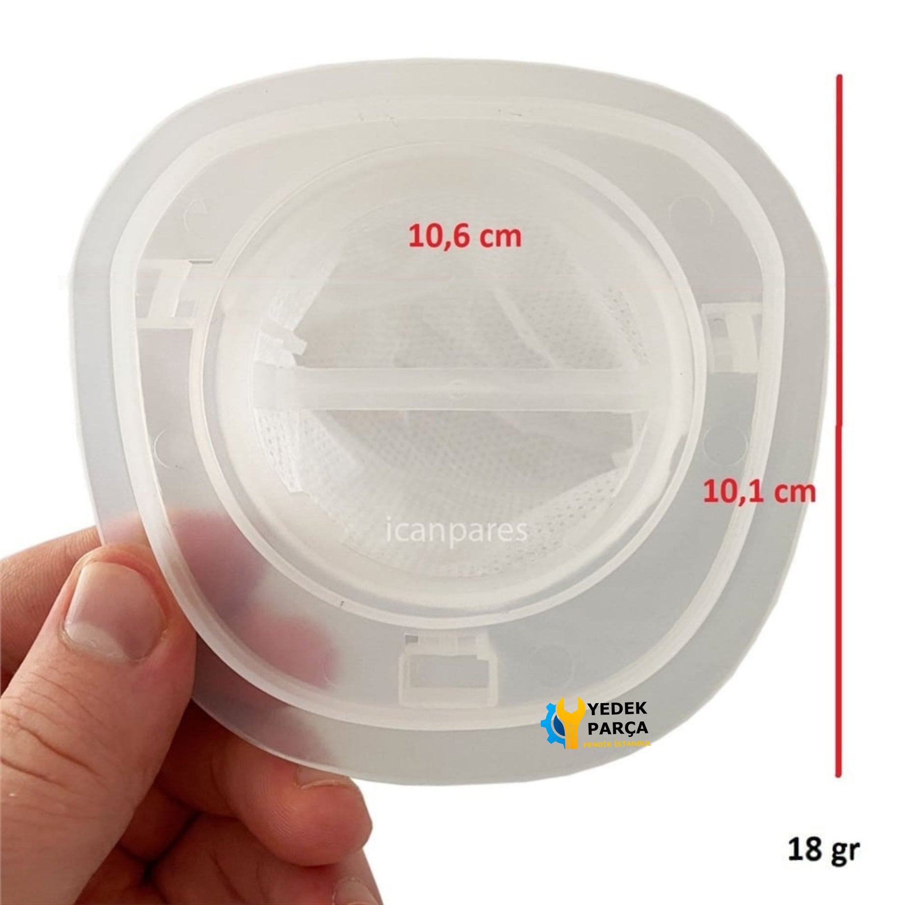 Black & Decker Uyumlu HHVK320J61 Elektrikli Süpürge Toz Filtresi