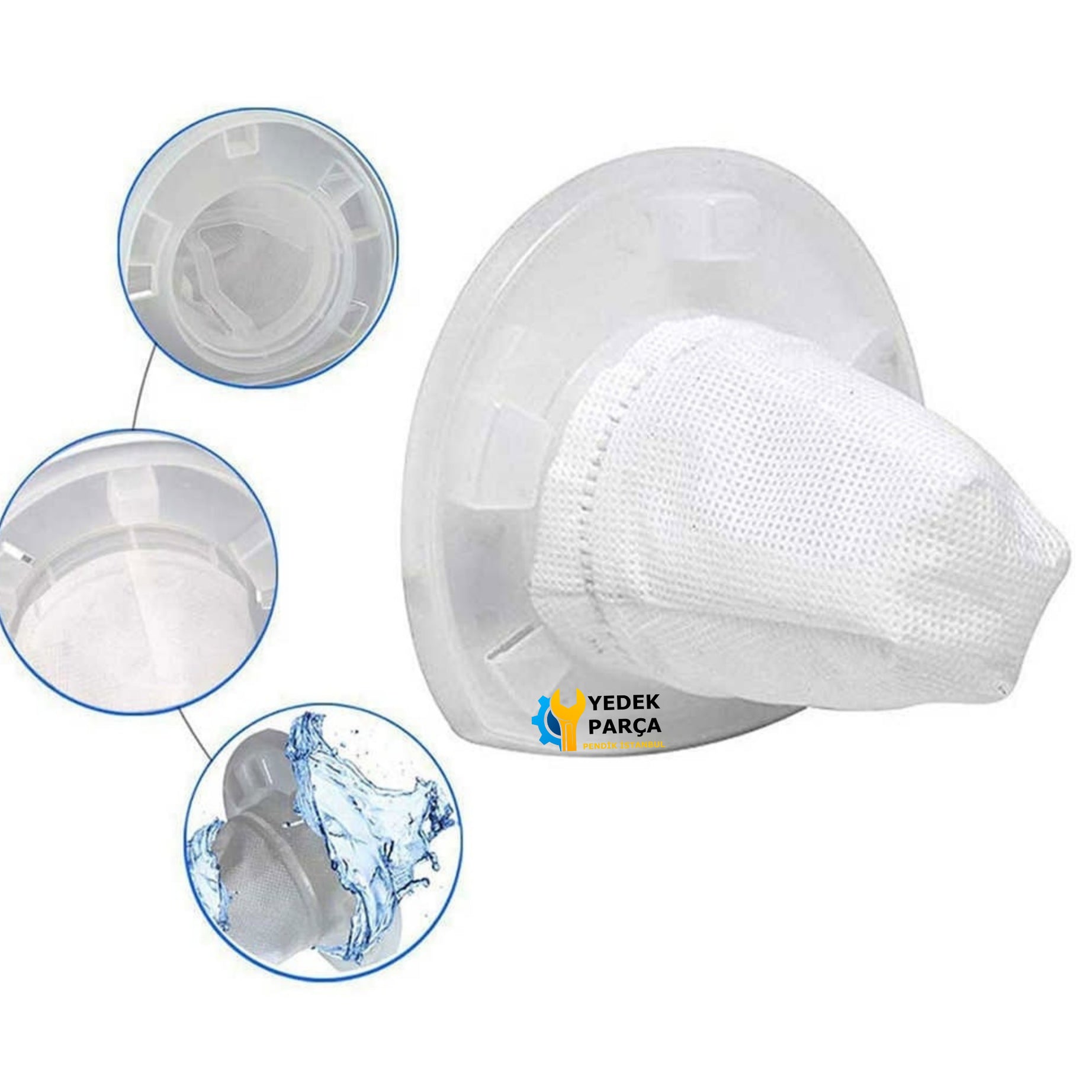 Black & Decker Uyumlu DV 1415 EL Elektrikli Süpürge Toz Filtresi