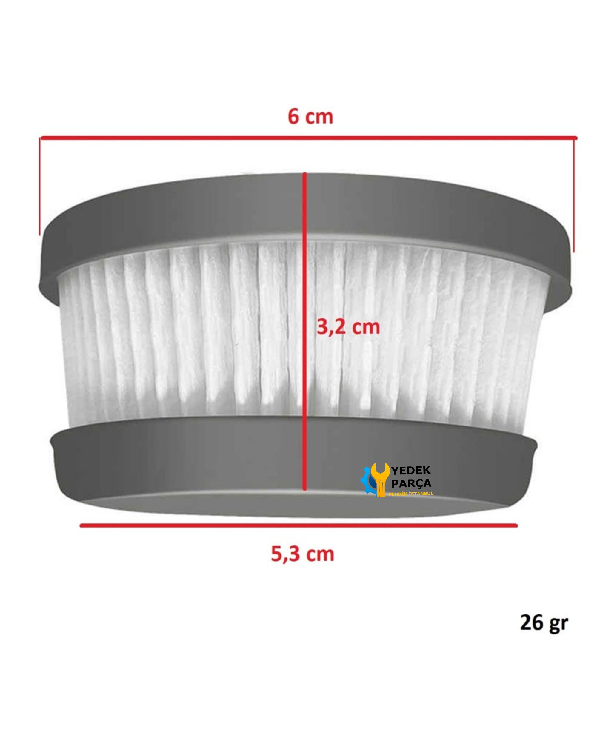 Black & Decker Uyumlu ORB4810 Elektrikli Süpürge Hepa Filtre