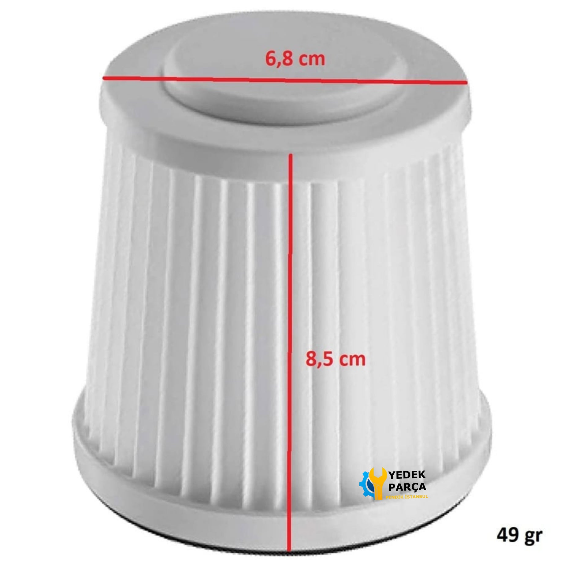 Black & Decker Uyumlu FHV1200 Elektrikli Süpürge Hepa Filtre