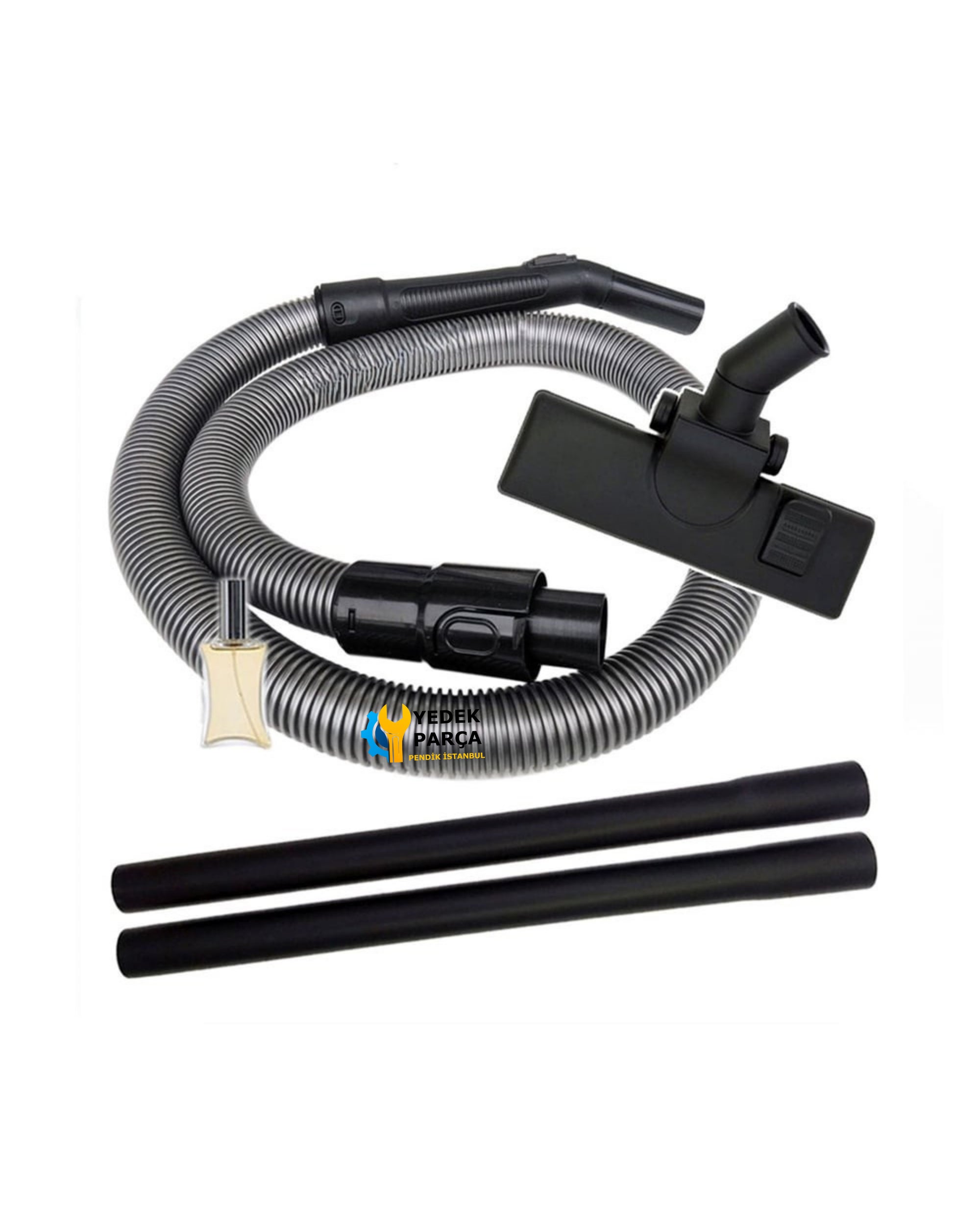 Fakir Uyumlu Veyron Basic Süpürge Hortumu Emici Yer Başlık Plastik Boru Hediyeli