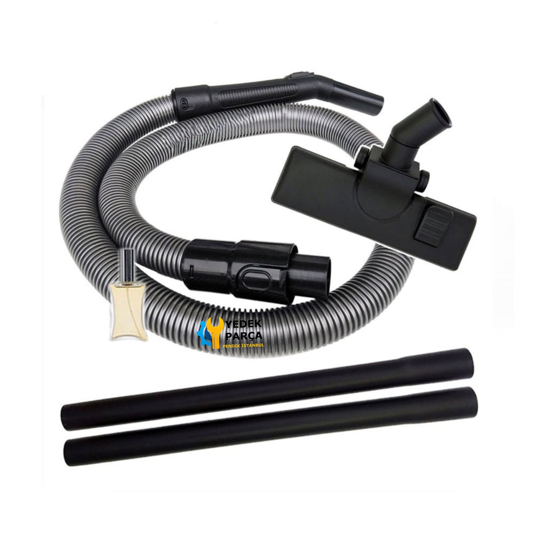 Fakir Uyumlu Veyron Turbo Süpürge Hortumu Emici Yer Başlık Plastik Boru Hediyeli