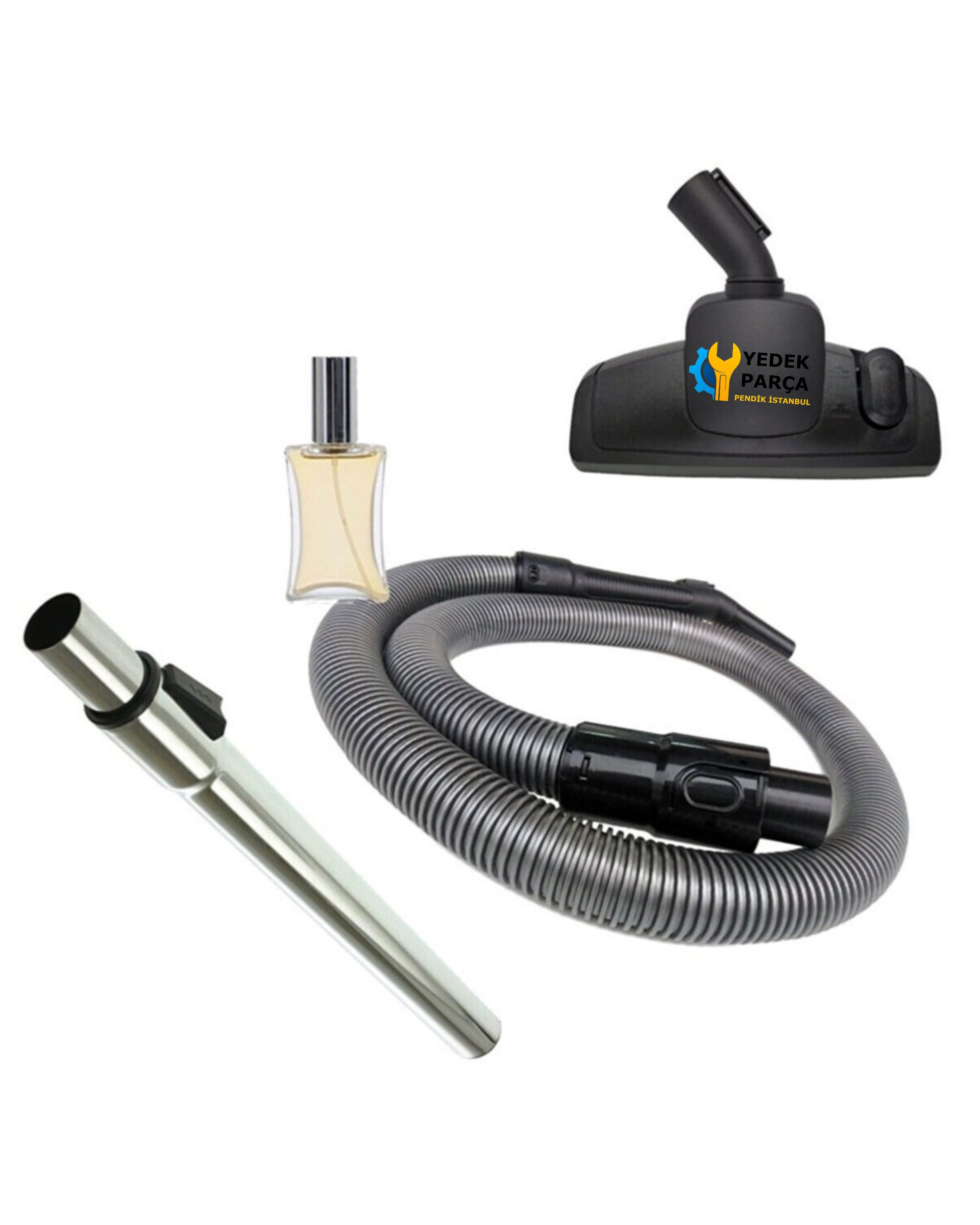 Fakir Uyumlu Veyron Turbo XL Süpürge Hortumu Emici Yer Başlığı Boru Hediyeli